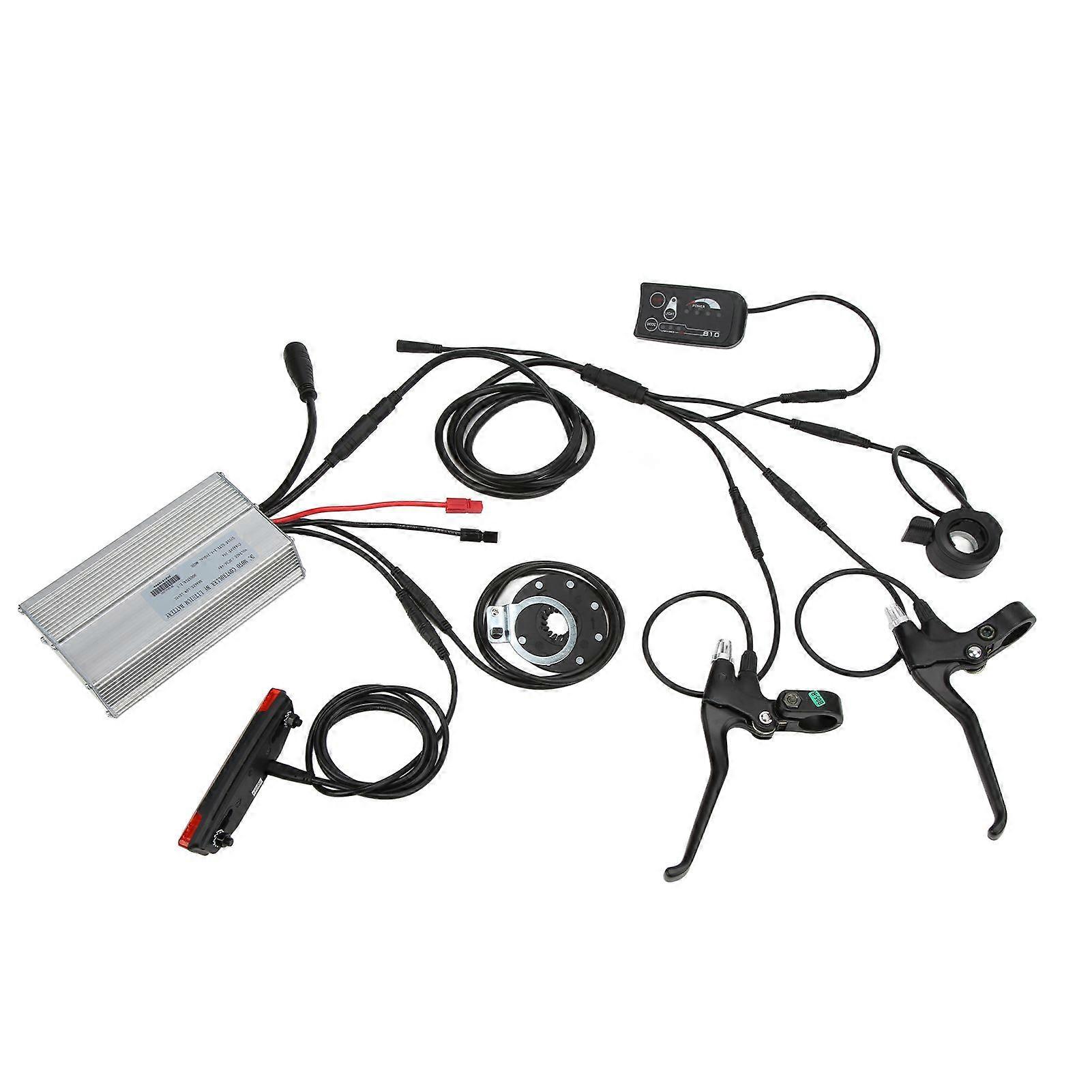 Electric Bicycle 36V/48V 30A Waterproof Controller with S810 Display Kit for 36V/48V 1000W MotorYMQX)