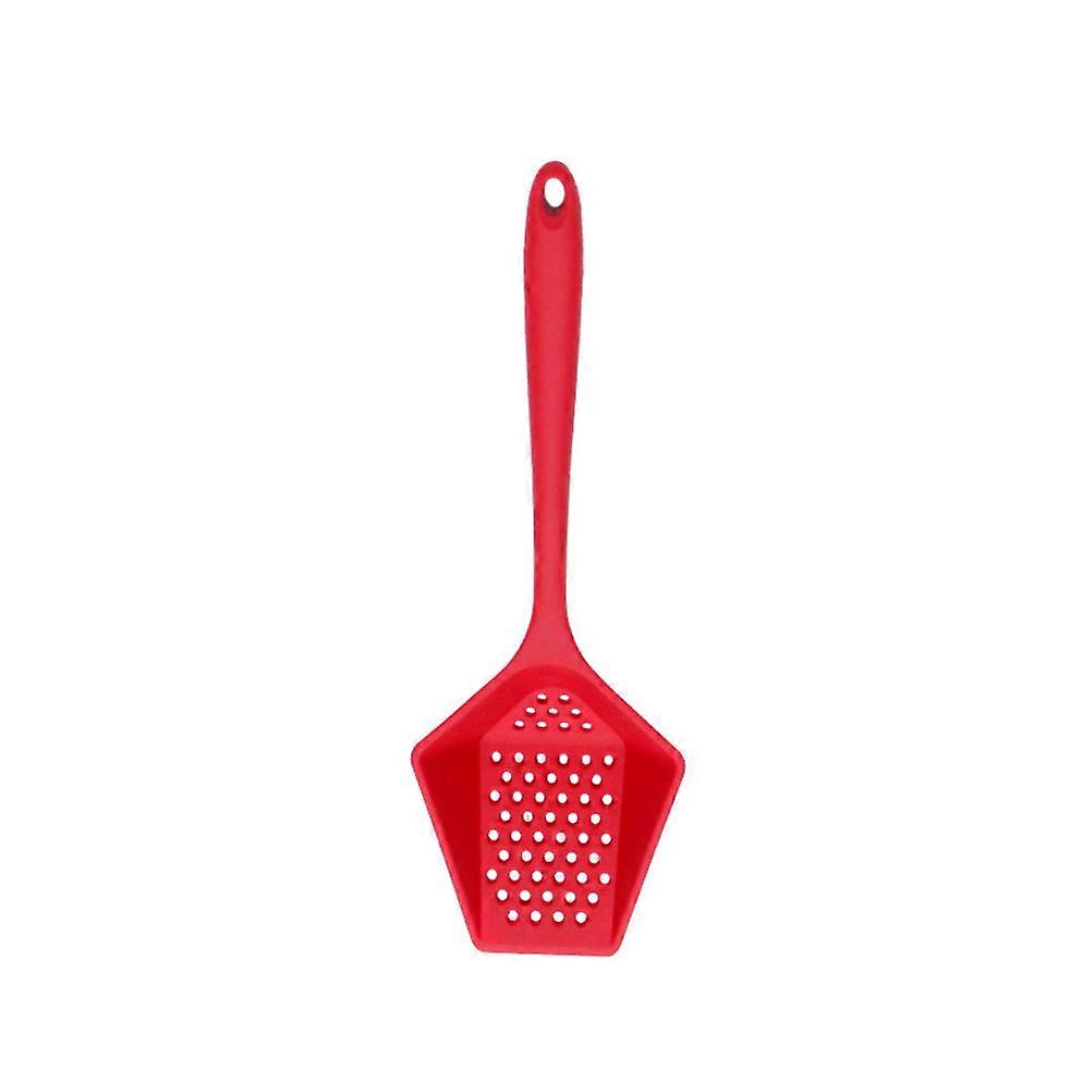 Kitchen Strainer Multi Function Spoon Ergonomic Design Home Cooking 13×4.3×1.6in Easy to Clean 1Pack