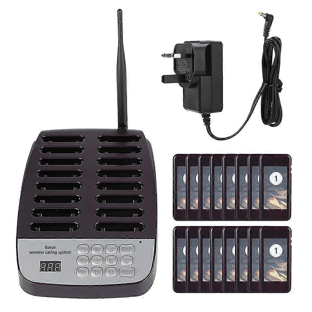 SU-66 1 to 16 Wireless Pager Waiting System Restaurant Queuing Calling System
