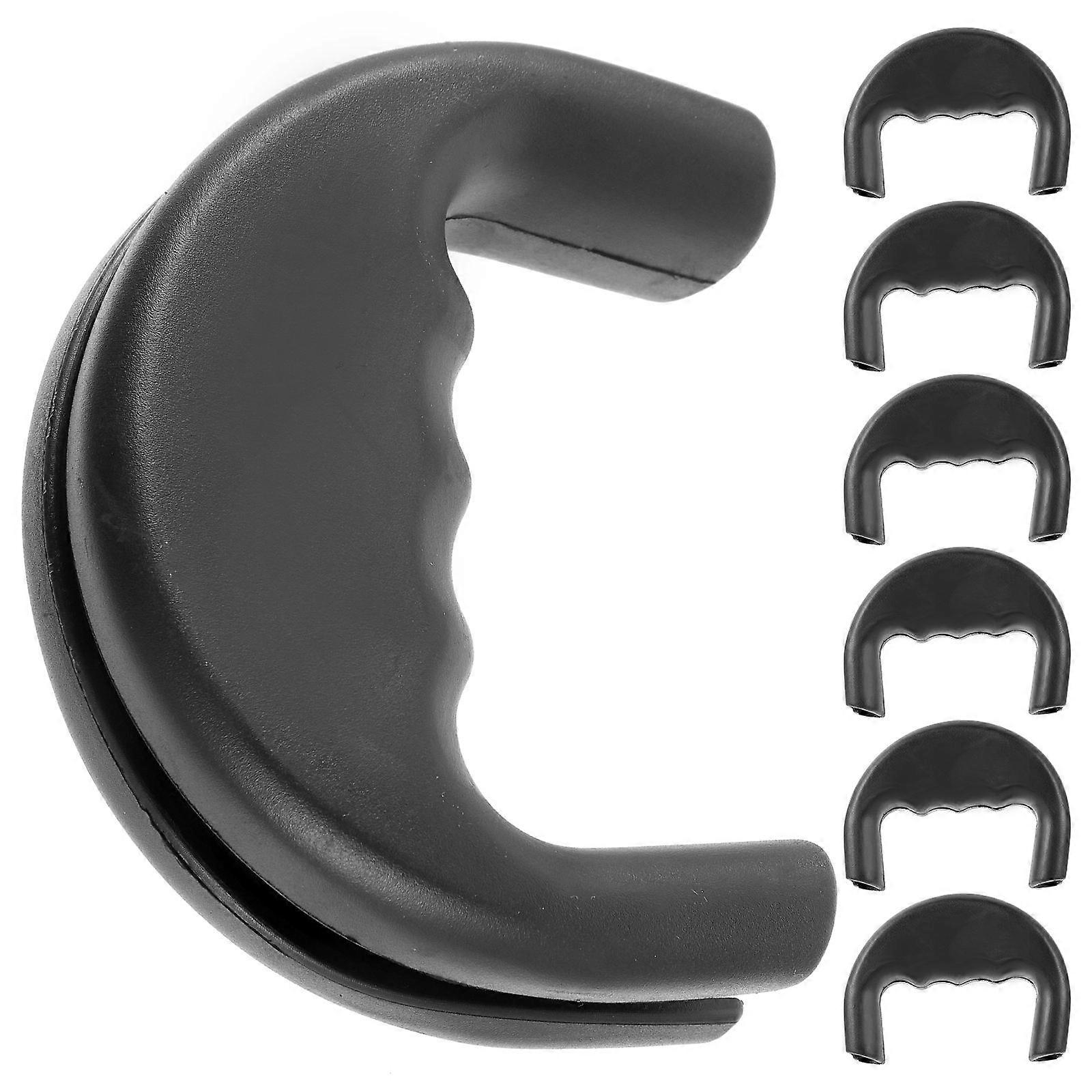 Pet Dog Leash Handle for Pulling Rope 6Pcs Rubber Durable Walking Handles