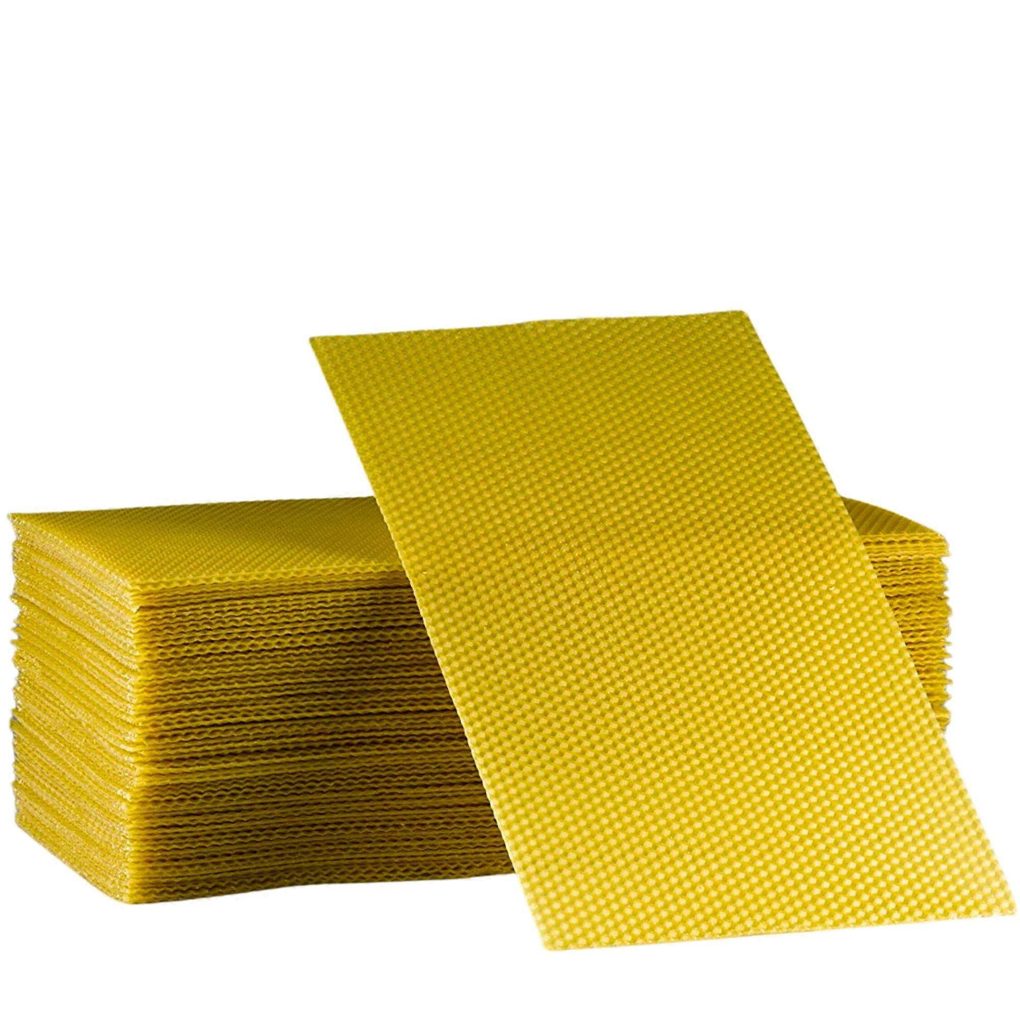 7.5 kg Beeswax Center Walls German Flat DNM 2/3 Size 350 x 135 mm for Beekeeping Approx. 135 Pieces
