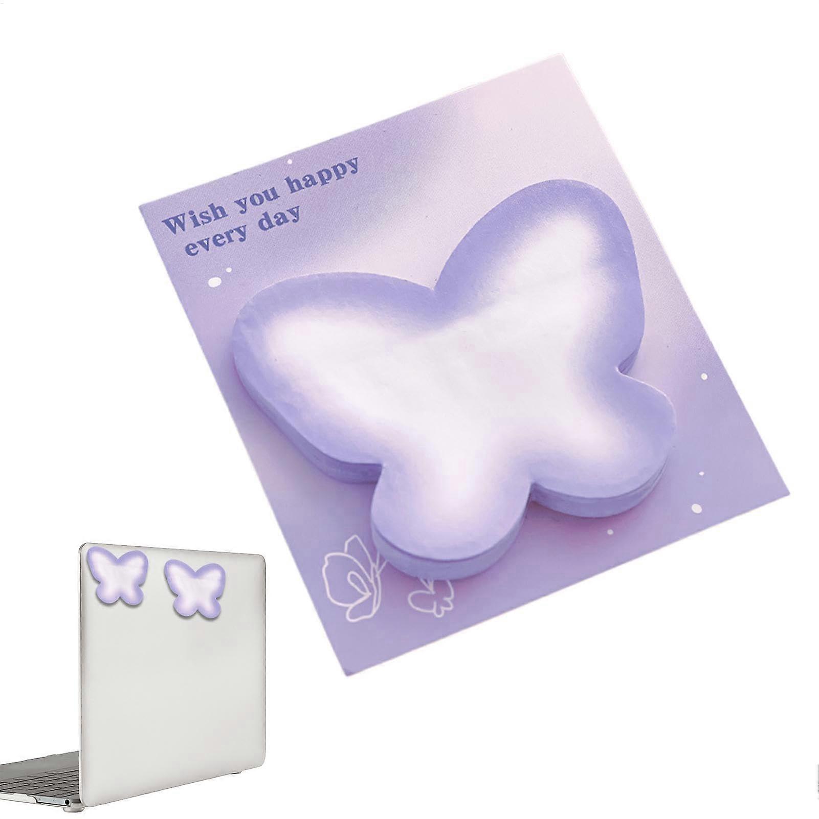 Sticky notes with gradient colors, special shapes, for kids, reminders, home, school