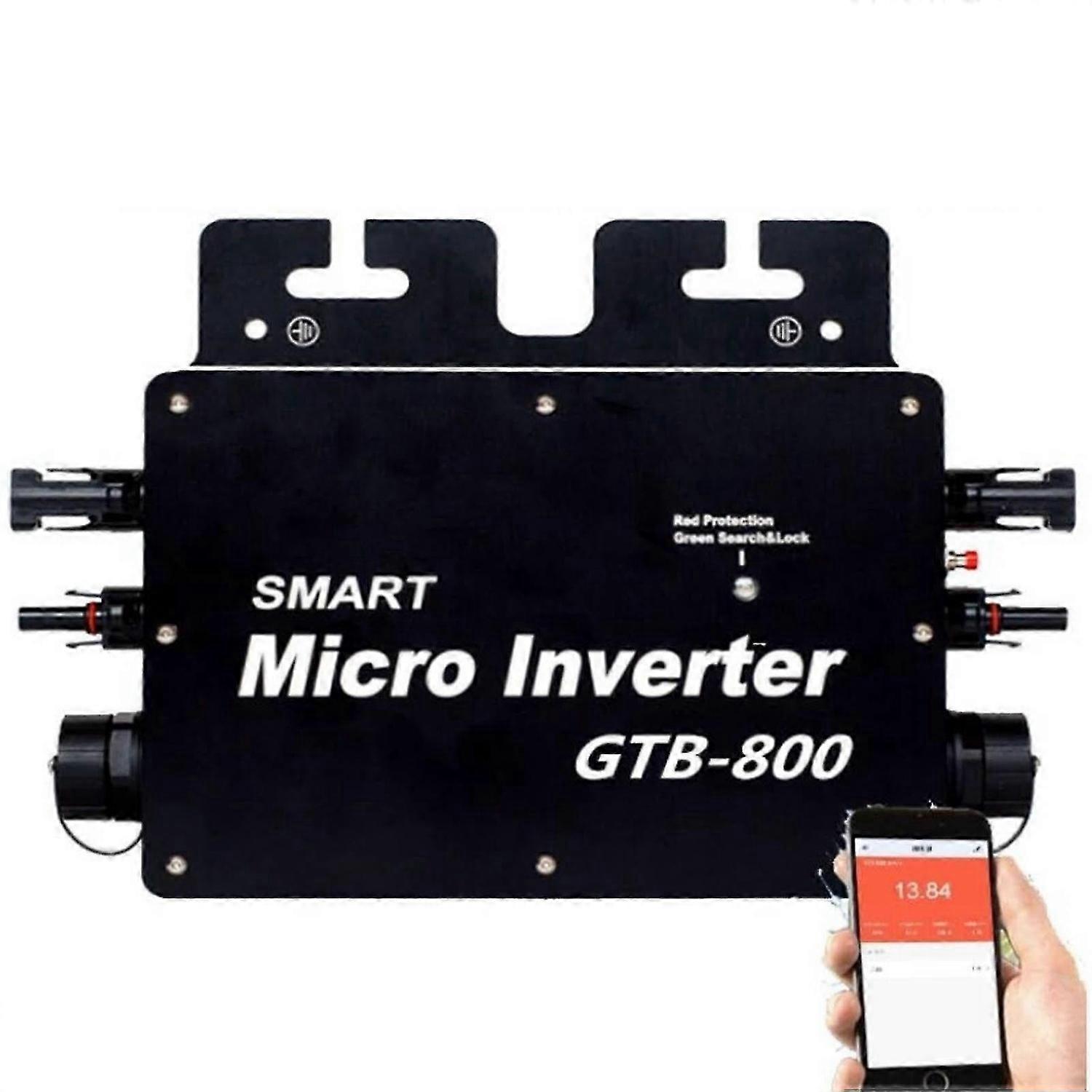 800w Gtb-800 Smart Micro Inverter Smart Grid Inverter Smart App Phone Monitoring