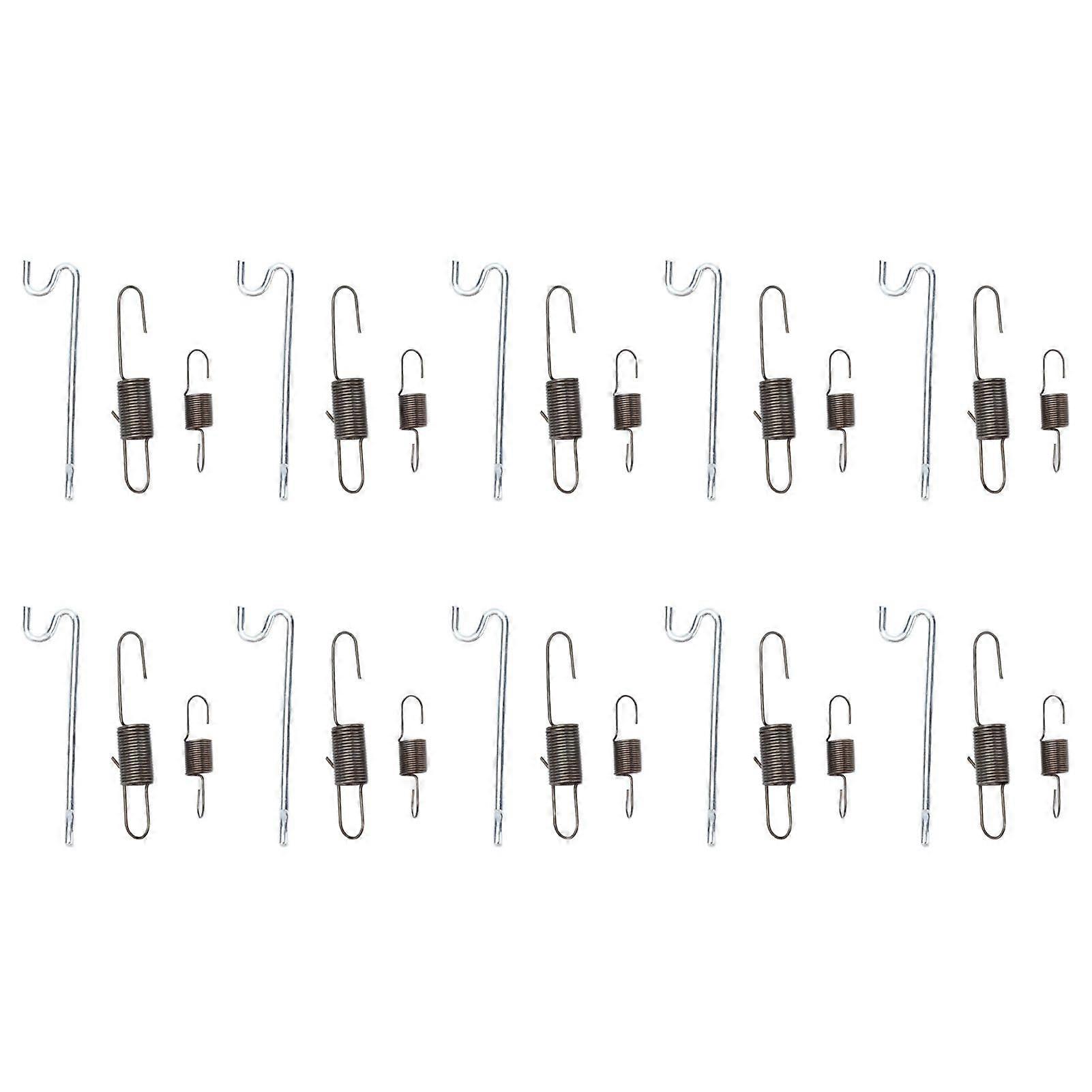 10 Sets Throttle Return Spring Alloy Governor Rod Accessory Replacement Part Set Kit