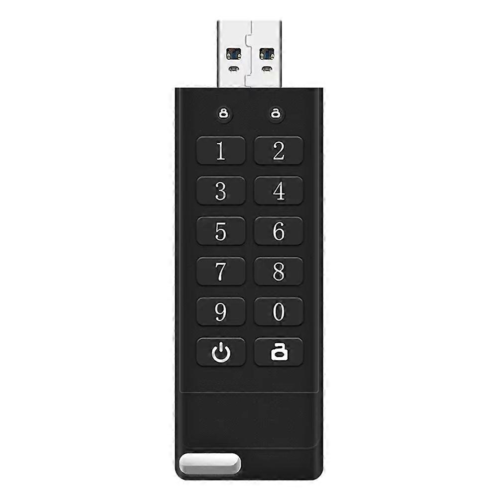 USB 3.0 Encrypted and Secure USB Flash Drive Emphasizes Privacy and Security, with Peace of Mind,32G