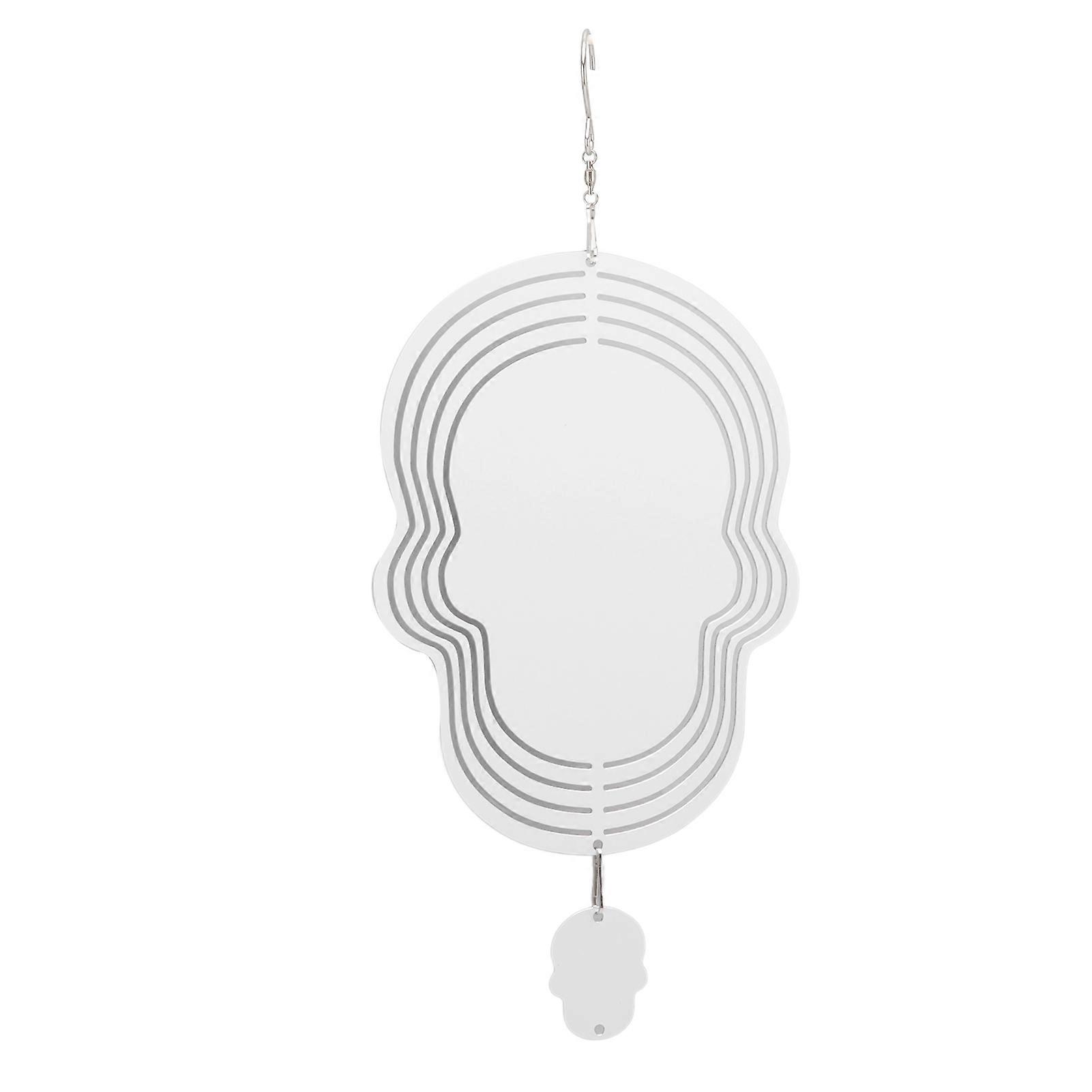 Wind Chime White Simple Delicate Decorative Weather Resistance Ornament for Lamp Tree Wall