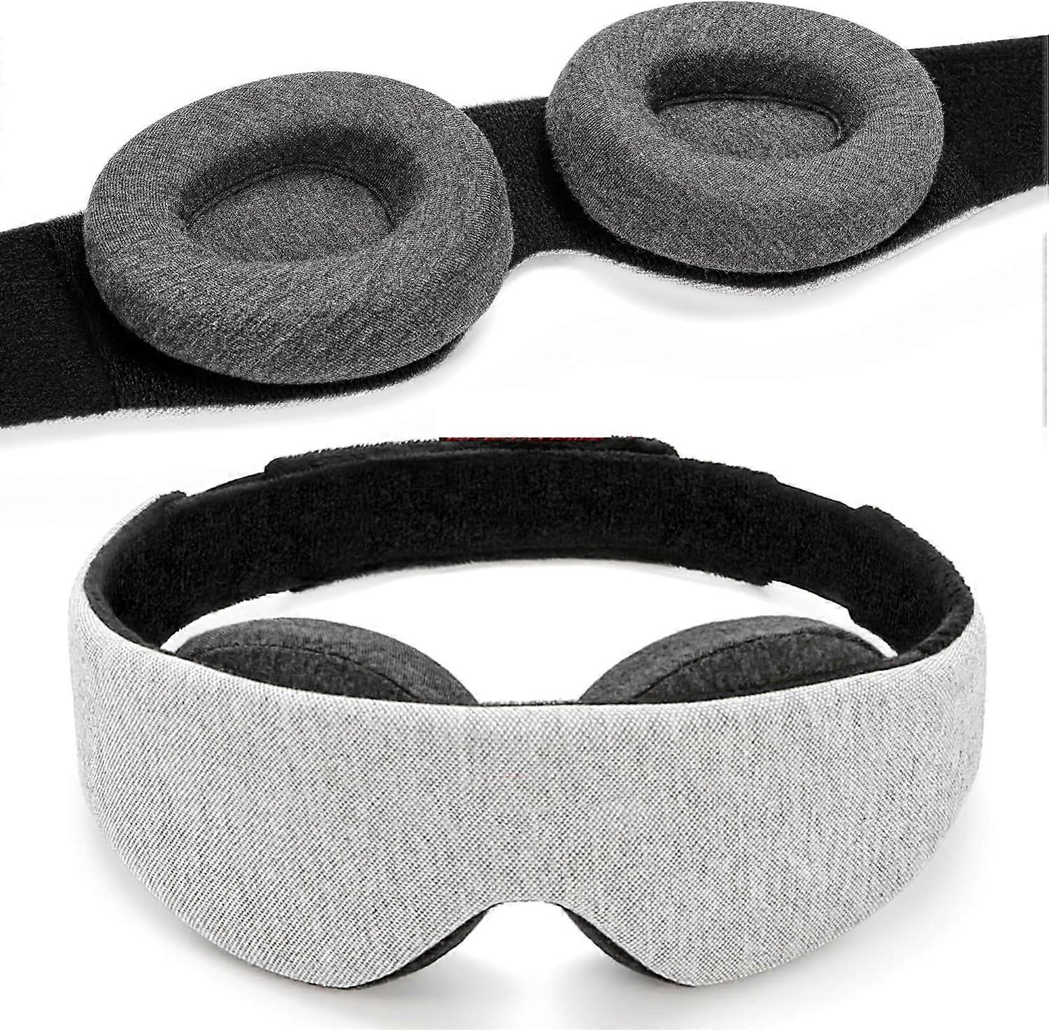Mask - 100% Light Blocking, Adjustable Sleeping Mask with