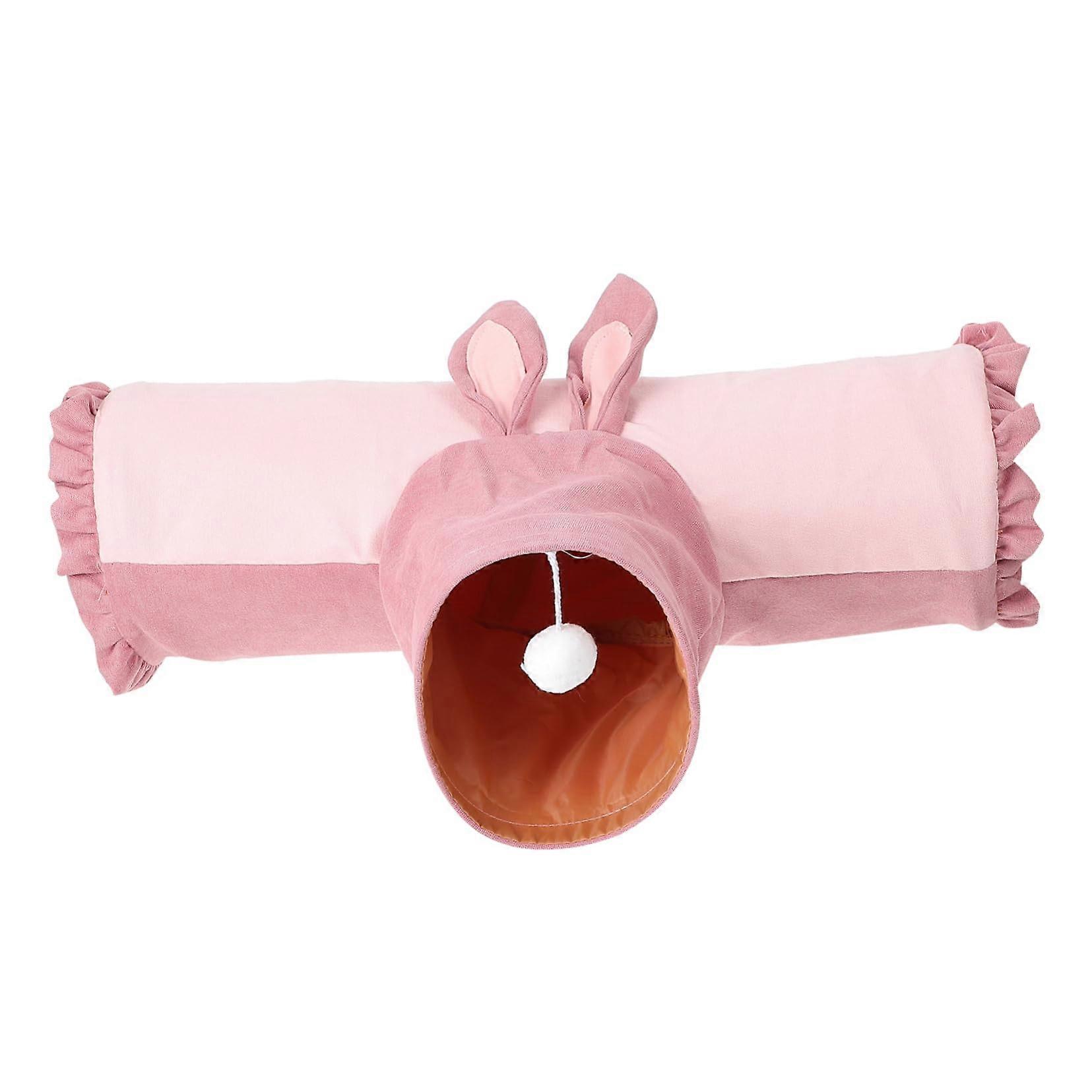 Hamster TShaped Tunnel for Small Animals, Snuggle Tunnel, HideandSeek Toy for Cages