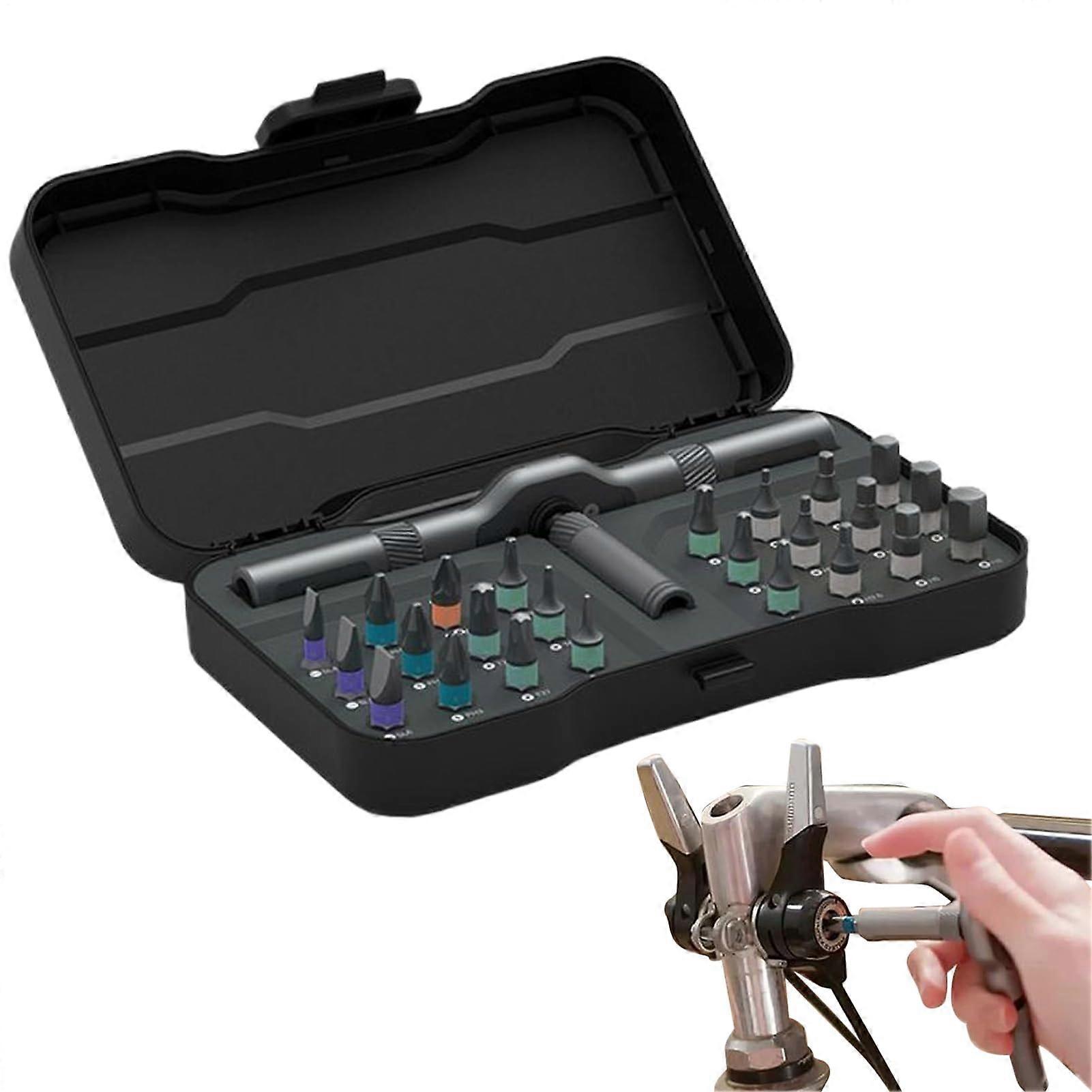 Screwdriver Set 24Piece Magnetic MultiFunction Kit for Precision Work