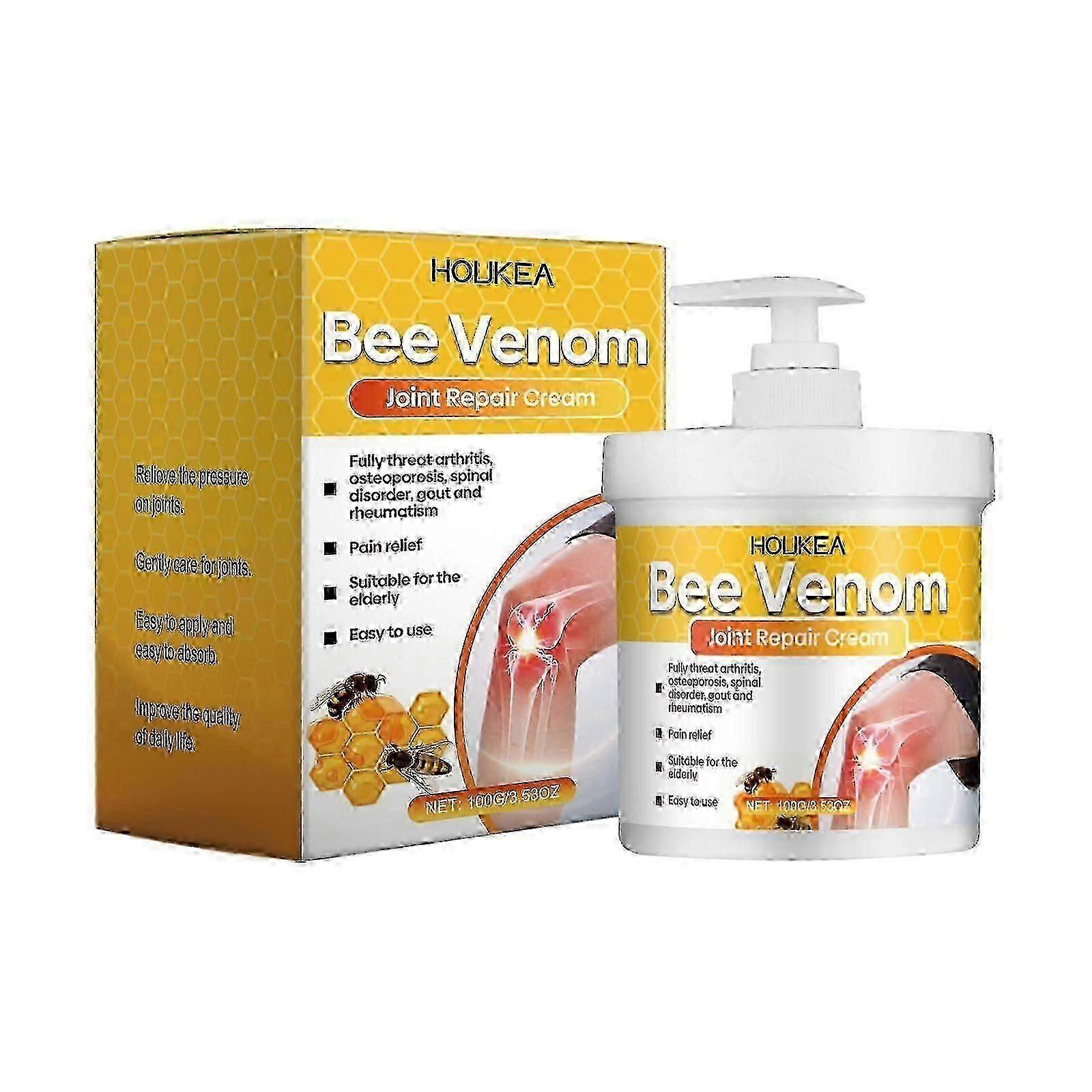 Bee Venom Pain-relief Bone Cream, Bee Venom Cream For Arthritis, Bee Venom Bone Care Cream, Relieves Pain Relieves Stiffness