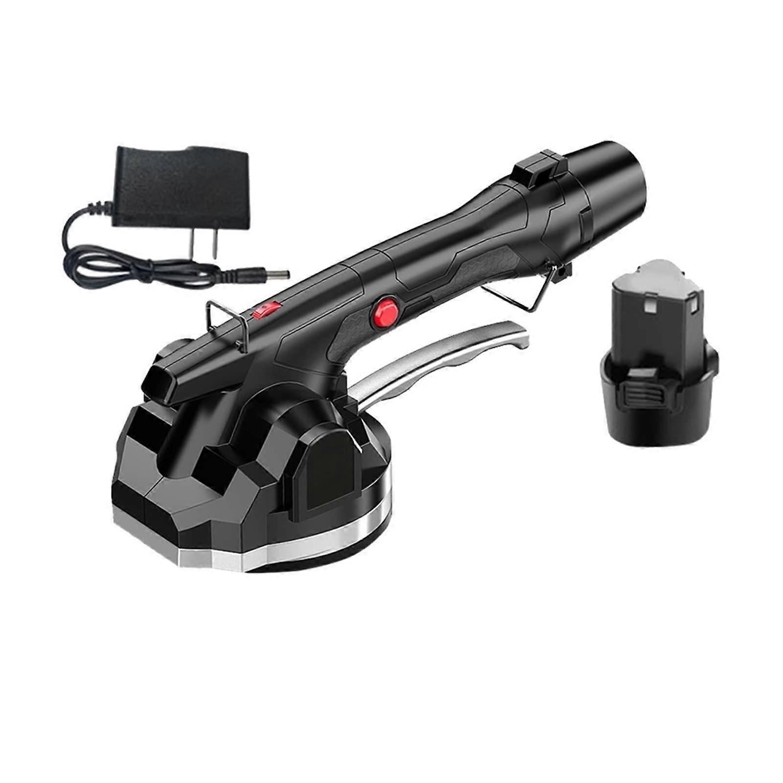 Tile Vibration Leveling Machine, Automatic Tile Tool, Electric, Plaster, Brick Wall, Tiles, Vibration Vibrator, 100kg Suction Cup, Floor EU Plug