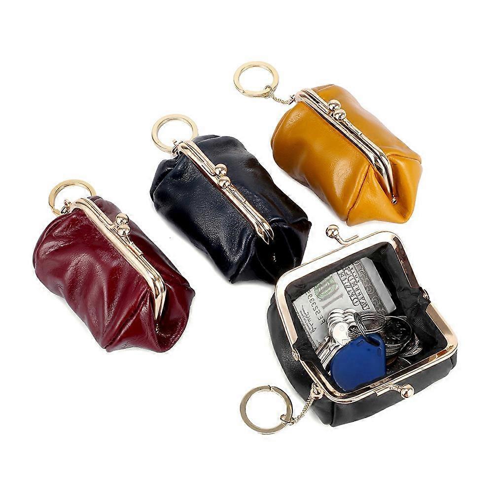 Change Purse Mini Storage Bag Coin Purse Retro Design Travel Polyester Coin Storage 1Set