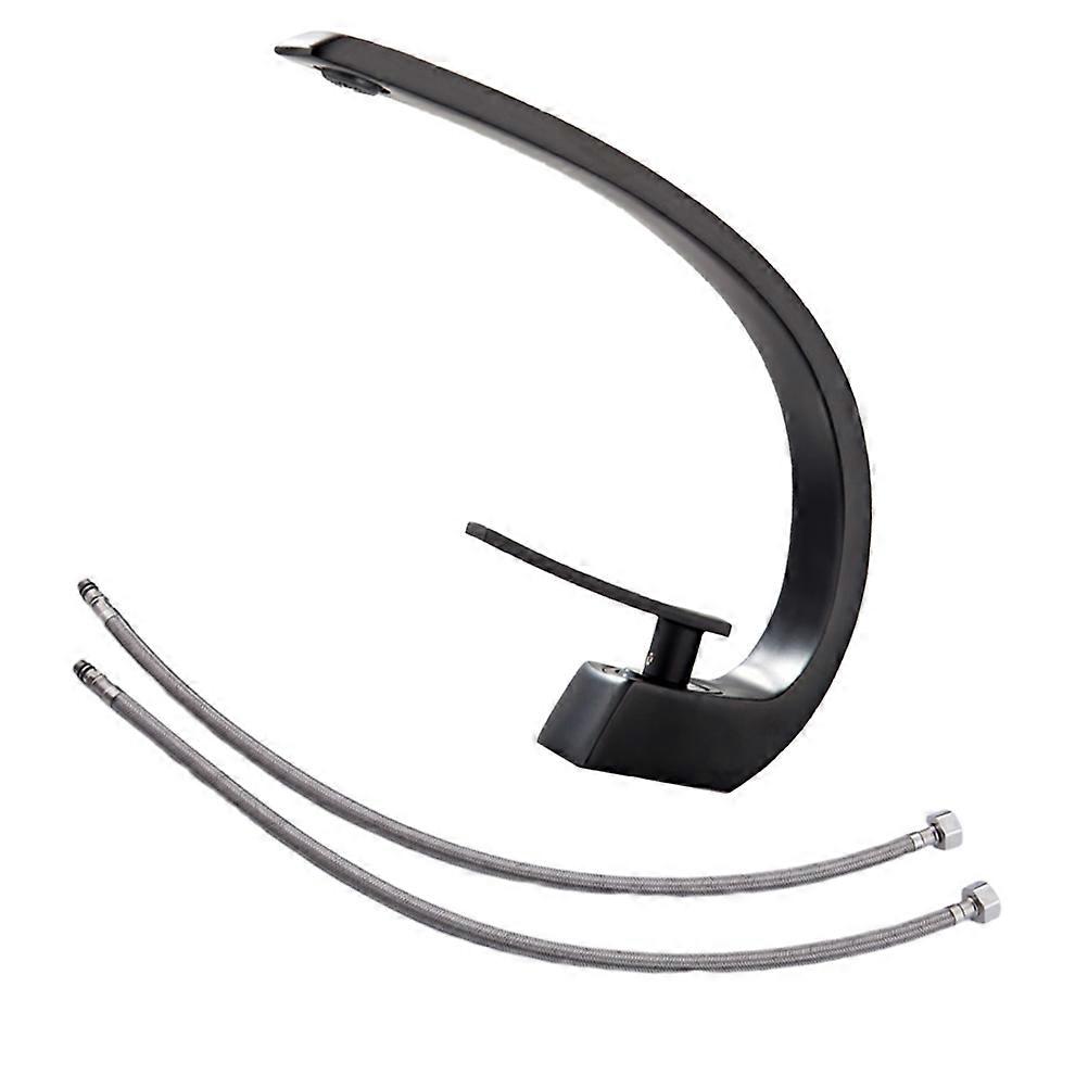 Wash Basin Water Tap Copper Material Ergonomic Handle Comfortable Operation 1Pack