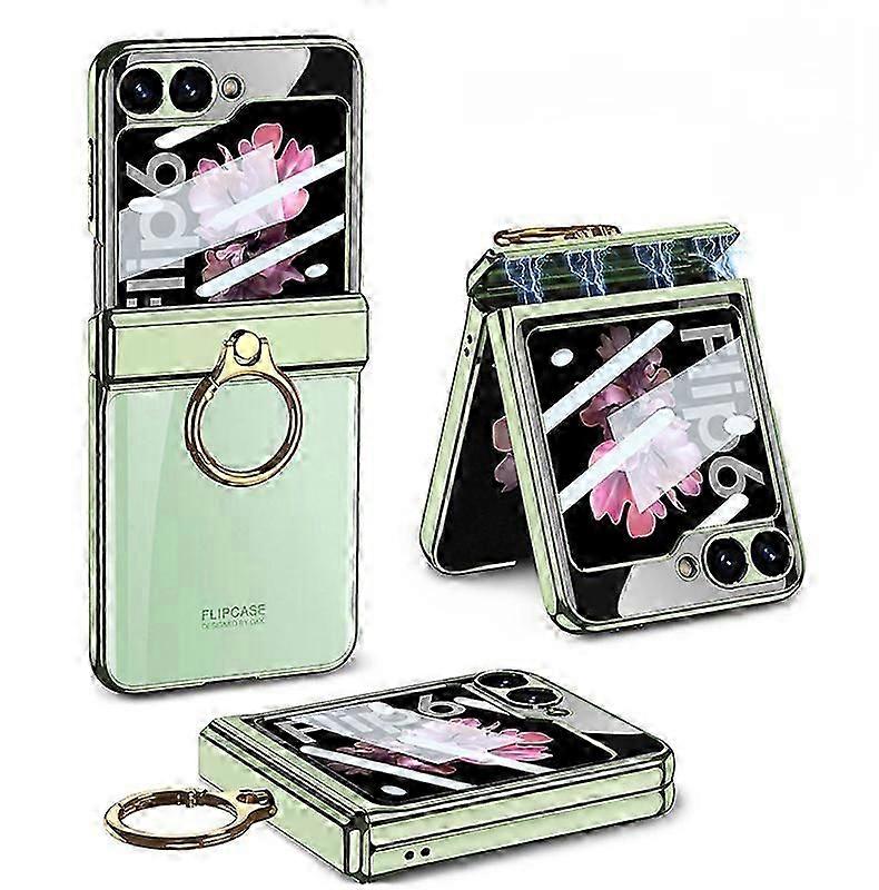 Samsung Galaxy Z Flip 6 Hinge Protection Case  Anti-Scratch Hard PC, Sleek UK Design for Durability