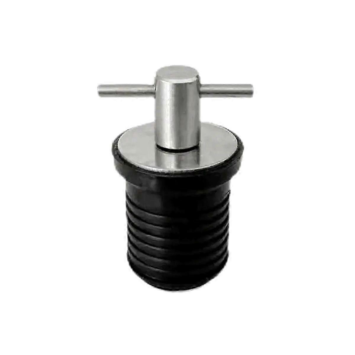 Adjustable T-Handle Twist-in Boat Drain Plug Bung Socket for Kayak Canoe Marine Yacht Speedboat Boat