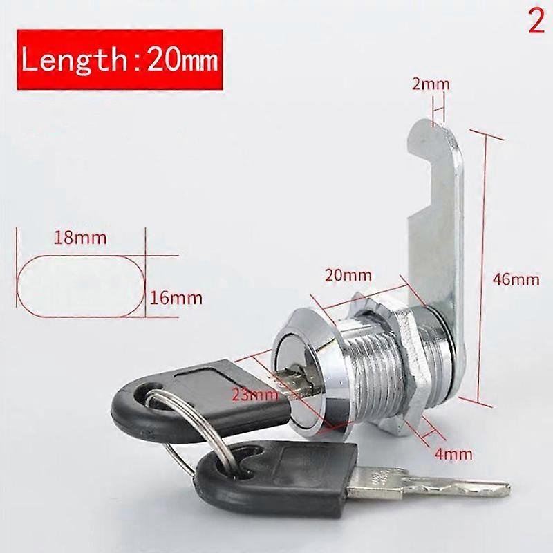 Hardware Cylinder Locks Door Cabinet Mailbox Padlock Drawer Cupboard Lock