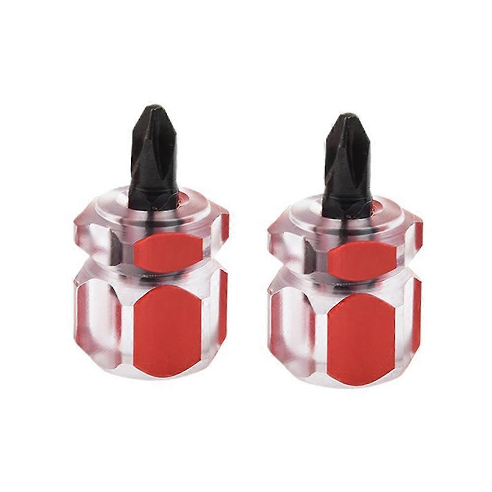 2PCS Screwdriver Cross-Head Repair Tools Screw Driver