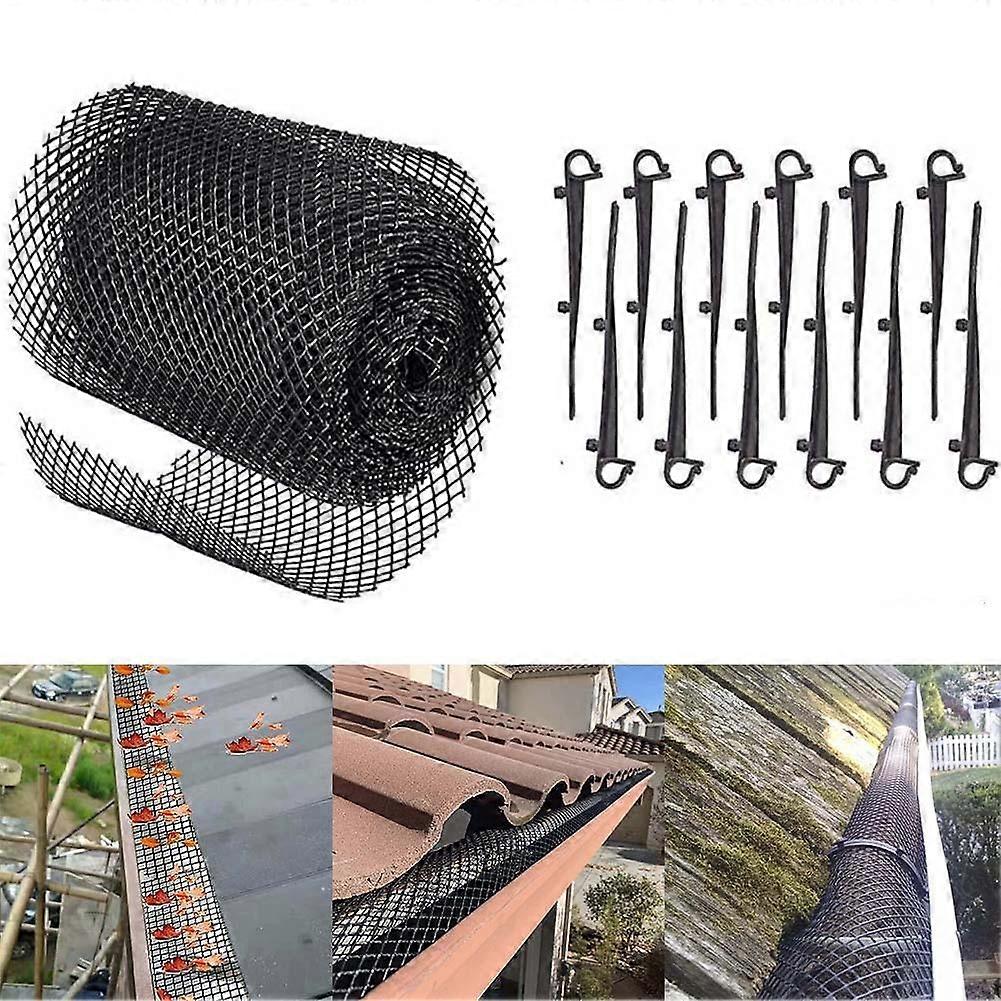 15cm X 6m Mesh Gutter Guard Anti-leaves Mesh Protective Net