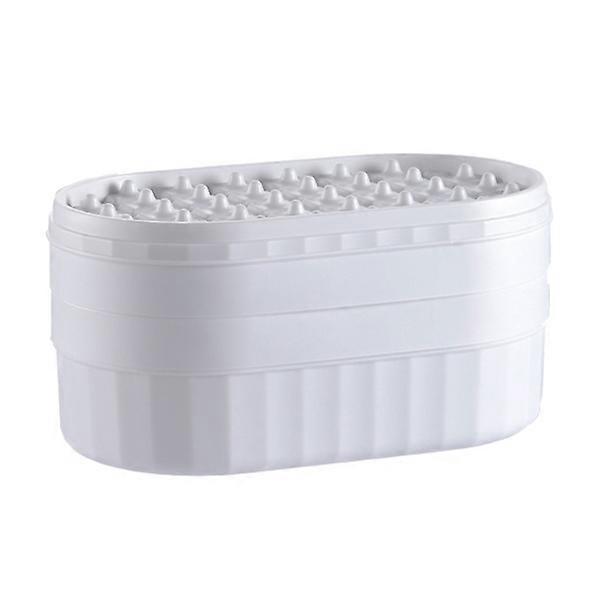 Ice Cubes Maker Double-wall design prevents deformation with ice scoop Durable