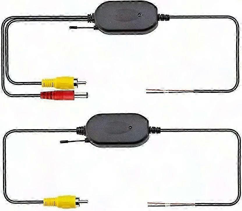 12V 2.4GHz Wireless Video Transmitter and Receiver for Car Backup Camera or Front Camera System (ZBC-101)