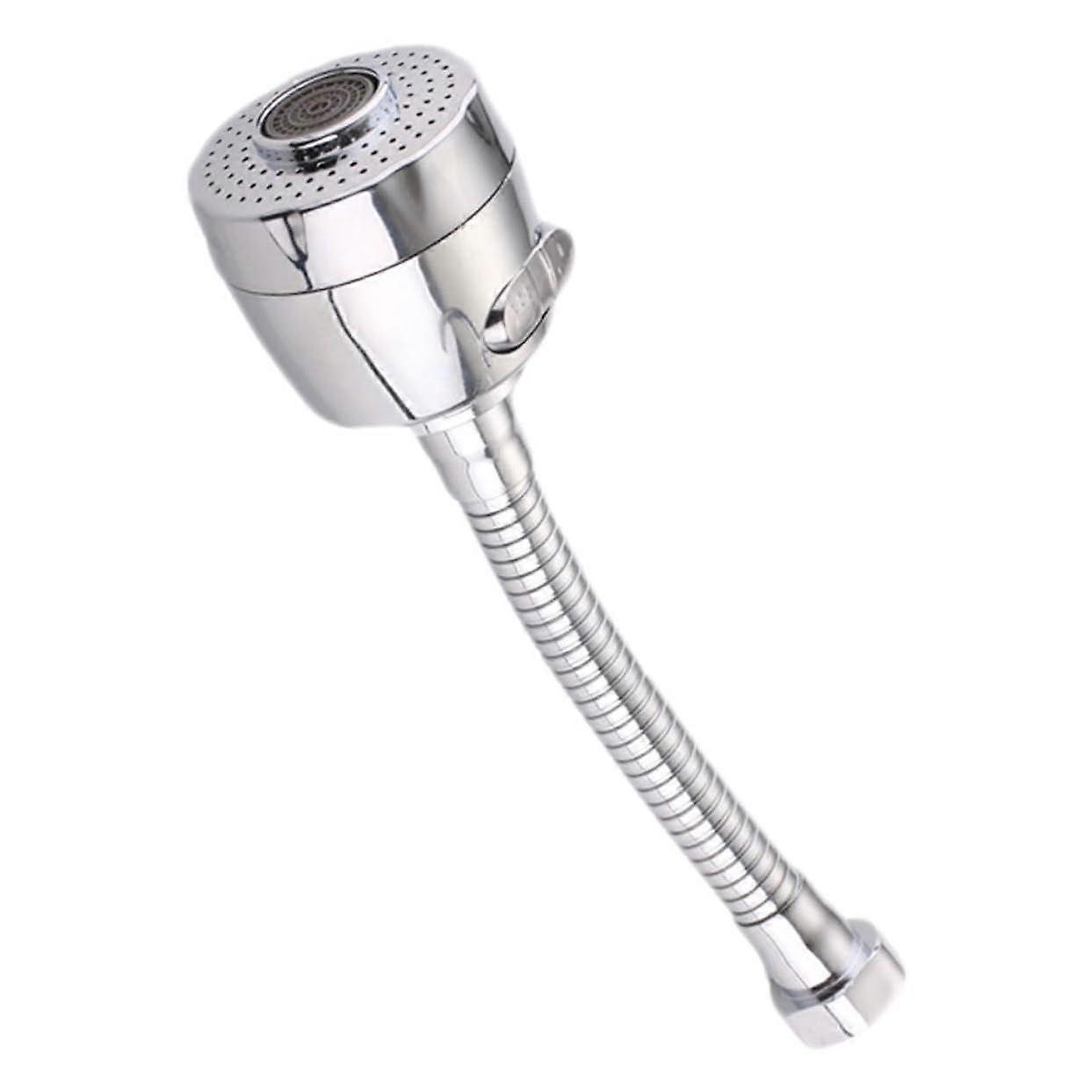 1 Piece Swivel Kitchen Faucet Aerator  Water Saving Filter Adapter with Bubbler for Water Usage and Easy Installation Single Lever