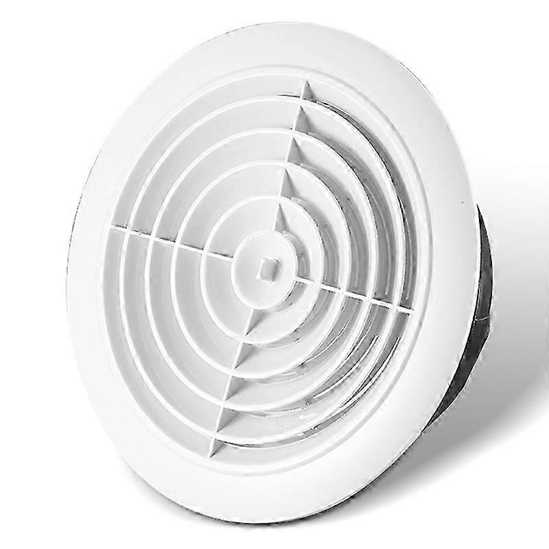 Decorative Air Vent Cover Round Ventilation Grill Outlet with Built-in Screen Mesh Adjustable for Wall Ceiling New cosmetic