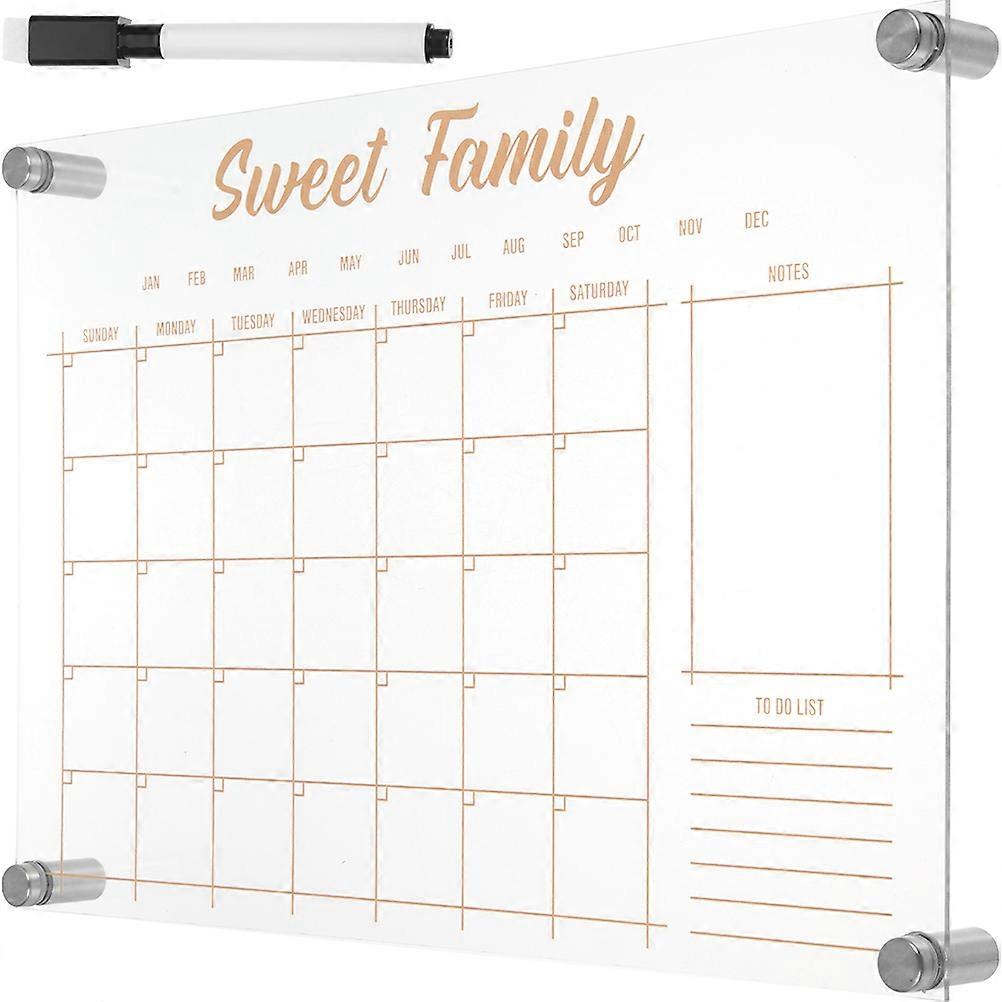 Message Writing Board Notice Boards For Family Colleagues Friends 42X29.7CM Modern Style 1Set