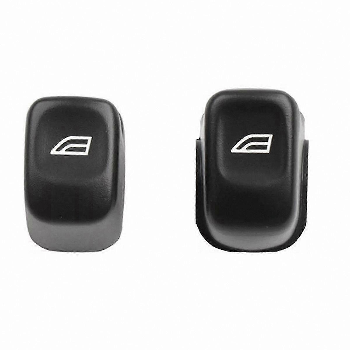 2PCS Window Glass Lifter Switch Button Cover for Front Rear Door 31295247 31295164 Compatibility with V70 XC70 XC90 S80 S60款车型通用
