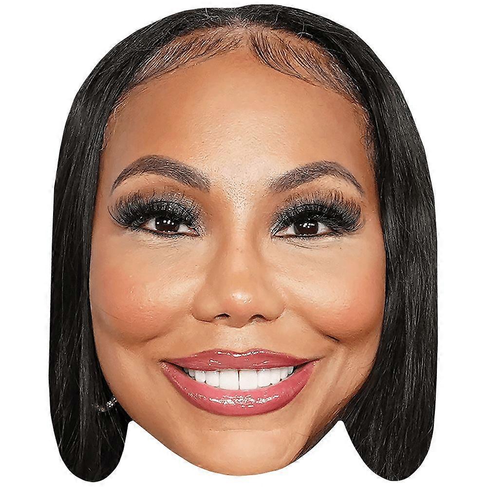 Tamar Braxton (Smile) Celebrity Mask, Flat Card Face