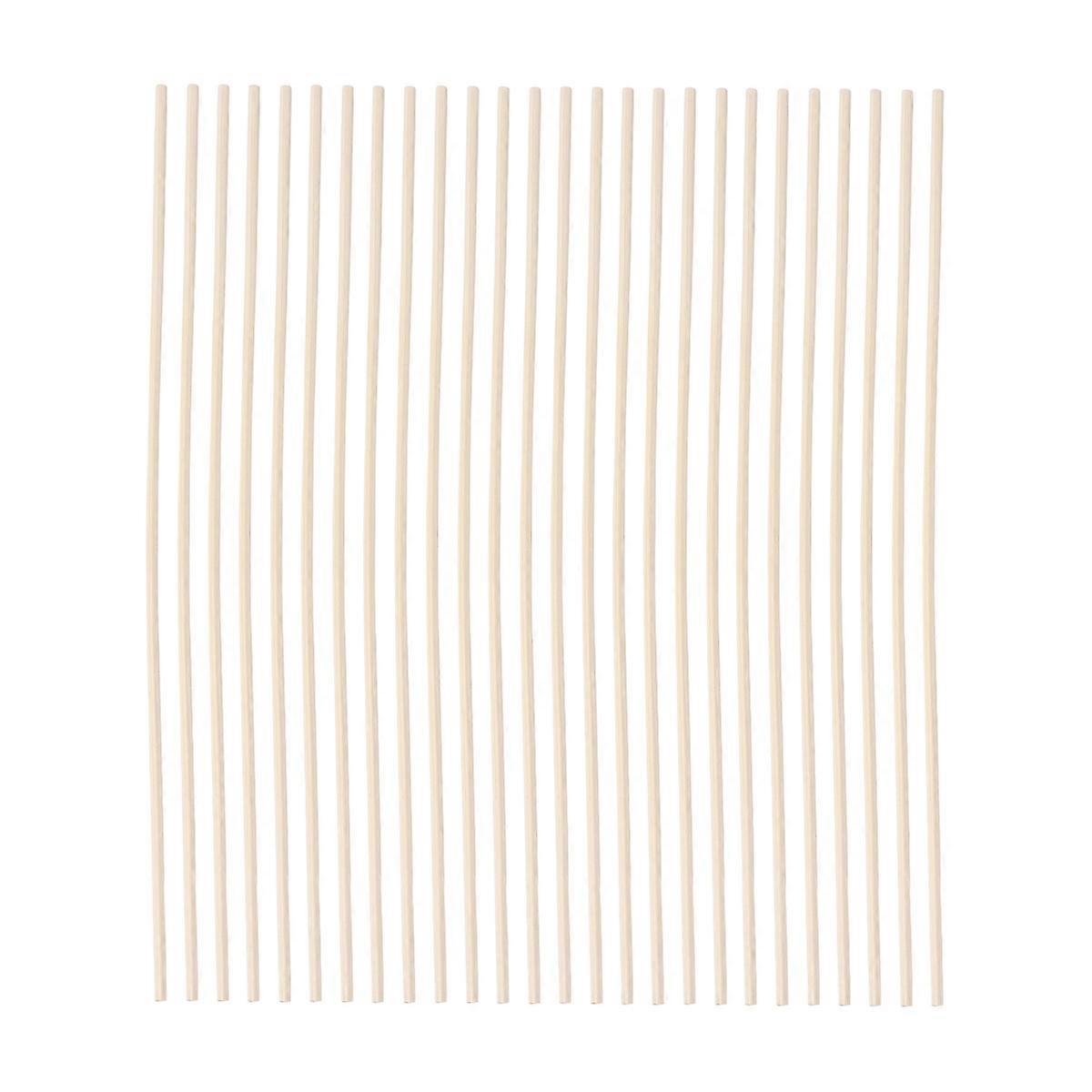 60pcs Natural Fragrant Rattan Sticks for Aromatherapy Straight Cane