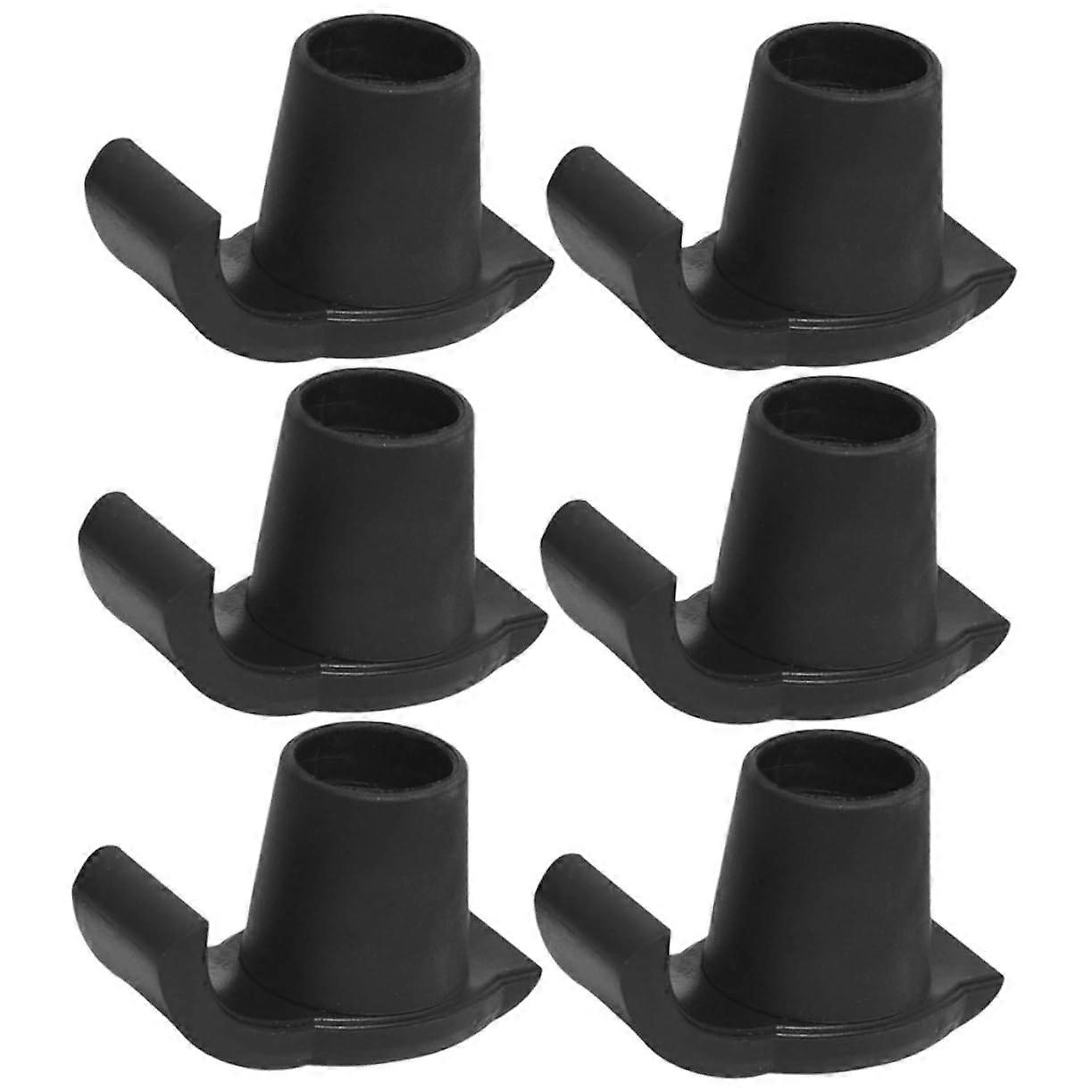 6 Pack Non-Slip Walker Ski Gliders Made of Durable Material for Senior Mobility Aids and Walking Support Accessories