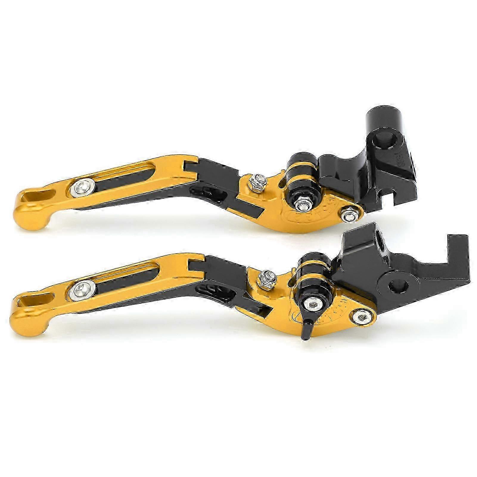 2 pz Leve Frizione Freno Moto Regolabile CNC Lega di Alluminio Sostituzione per YAMAHA XJ6 DIVERSIONE 2009?2015Gold