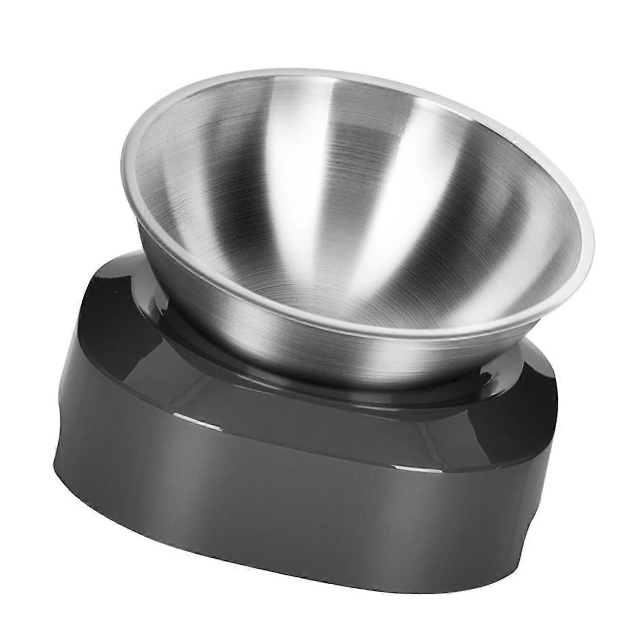 Adjustable Cat Food Water Bowl Tilted for Comfortable Feeding, Durable and Practical for Daily Pet Feeding