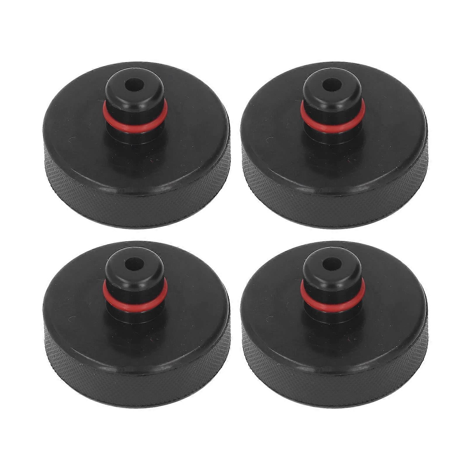4Piece Jack Pad, OnetoOne Designed Rubber Support Block Lifting Discs Accessories, Rubber Frame Rail Protector
