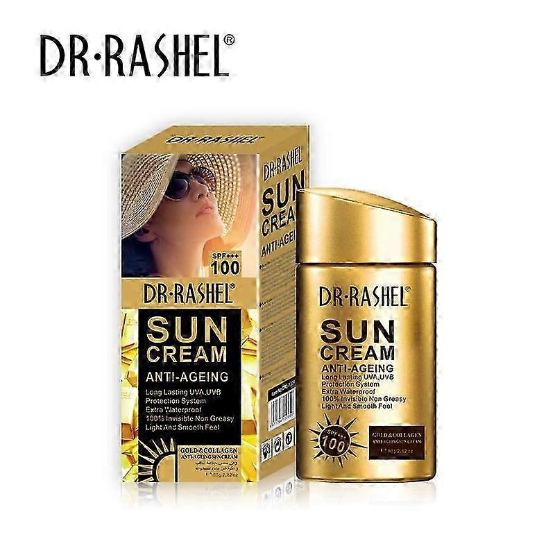 顔と体のためのアンチエイジング日焼け止めSPF 100/75/60、モイスチャーサンスクリーンプロテクター防水、非べたつく、軽い日焼け止めローション、高UVA / UVBプロテ