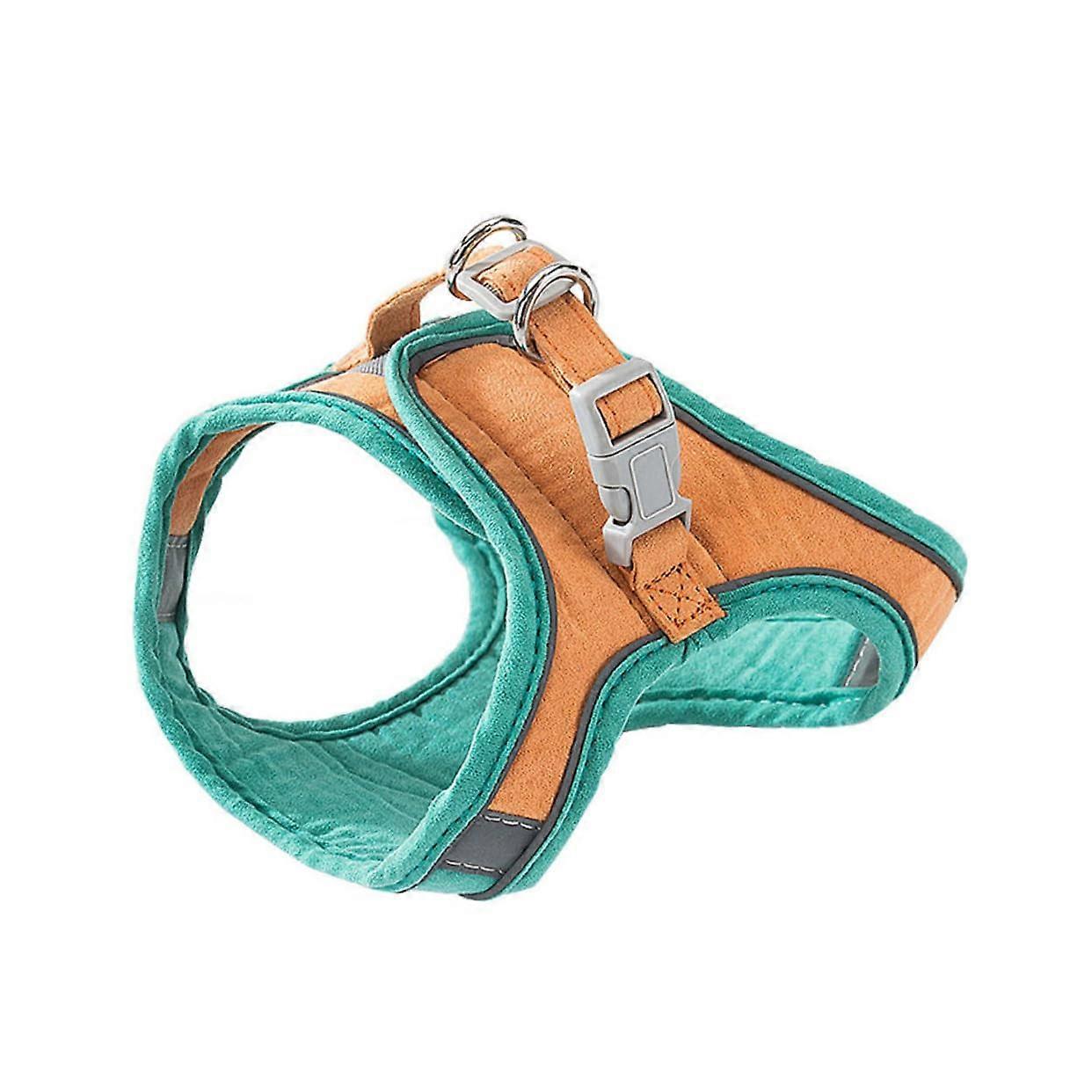 Adjustable Breathable Cat Harness with Reflective Vest EscapeProof Cat Harness with Leash Suitable for All Cats Comfortable Outdoor Walking Harness
