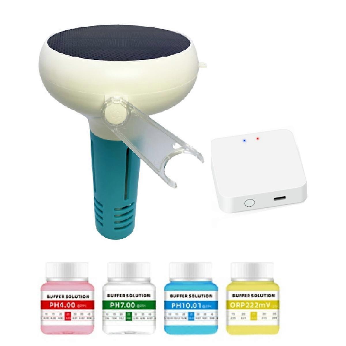 Seven in One Water Quality Tester ORP PH Salinity Tester for Swimming Pool Water Quality Testing Remote App Control