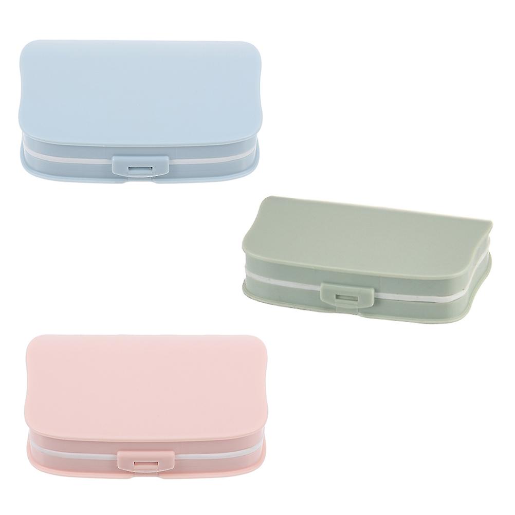 Multi-Functional Storage Box 3Pcs Jewelry Storage Ideal For Outdoor Travel PP Material Compact