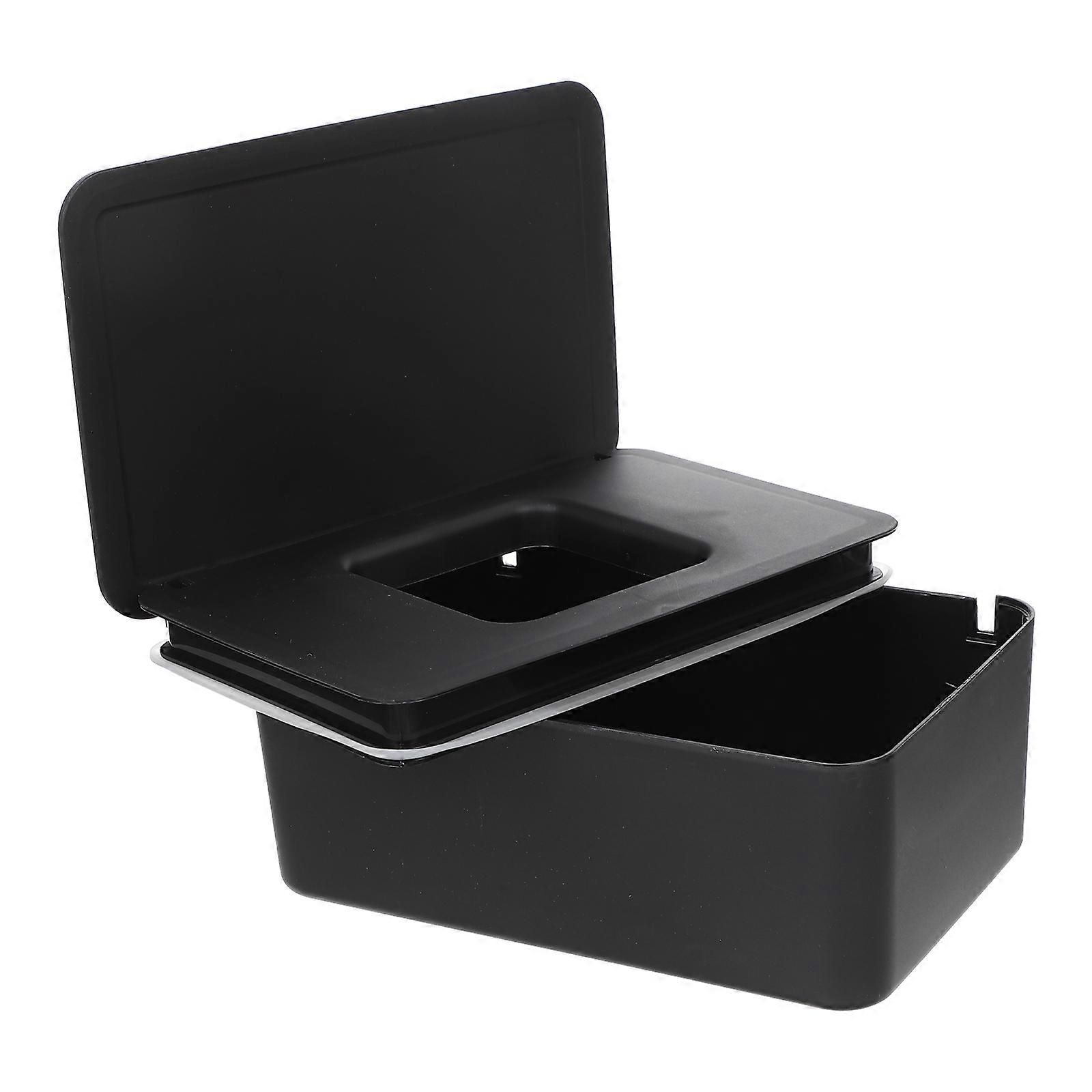 Tissue Storage Box Holder Desktop Tissue Holder Bedroom Hotel Practical Sealable 1 Piece