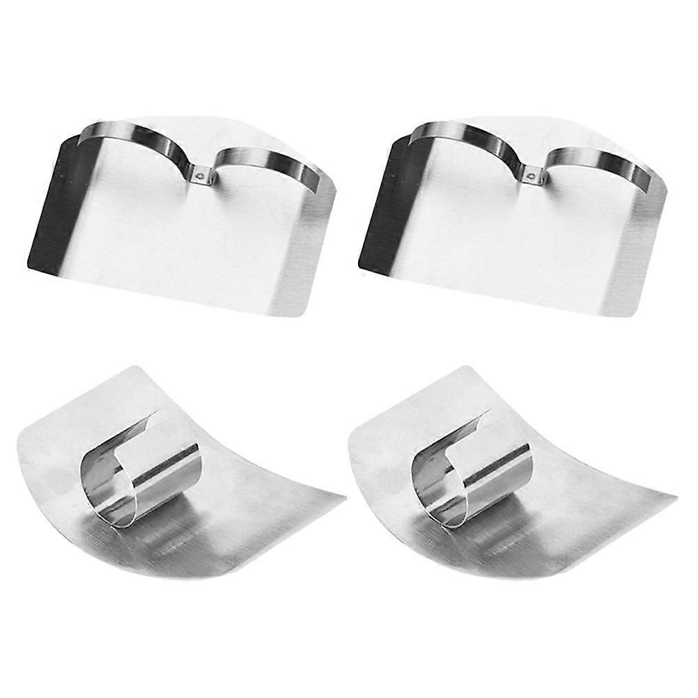Stainless Steel Finger Guards for Safe Kitchen Cutting – Ergonomic Hand Protectors for Slicing, Chopping, and Dicing – Comfortable Fit for Extended