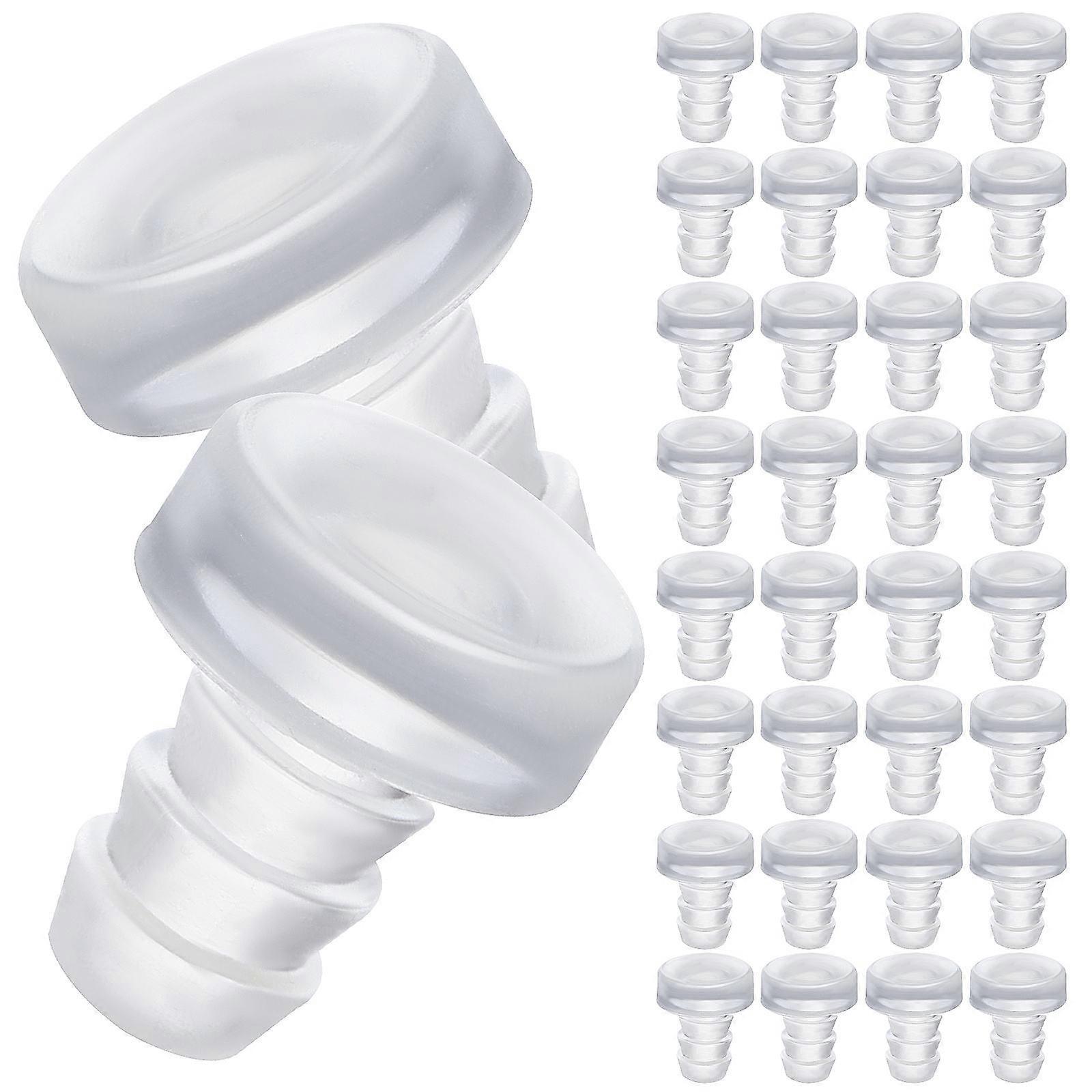 200pcs Transparent PVC Cabinet Bumpers & Collision Pads for Doors, Drawers & Furniture – Noise Reduction & Secure Installation