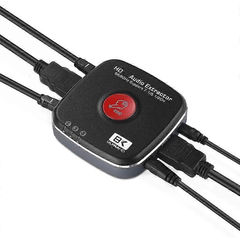 8K 60fps HDMI Audio Extractor HDMI8K Audio Separator