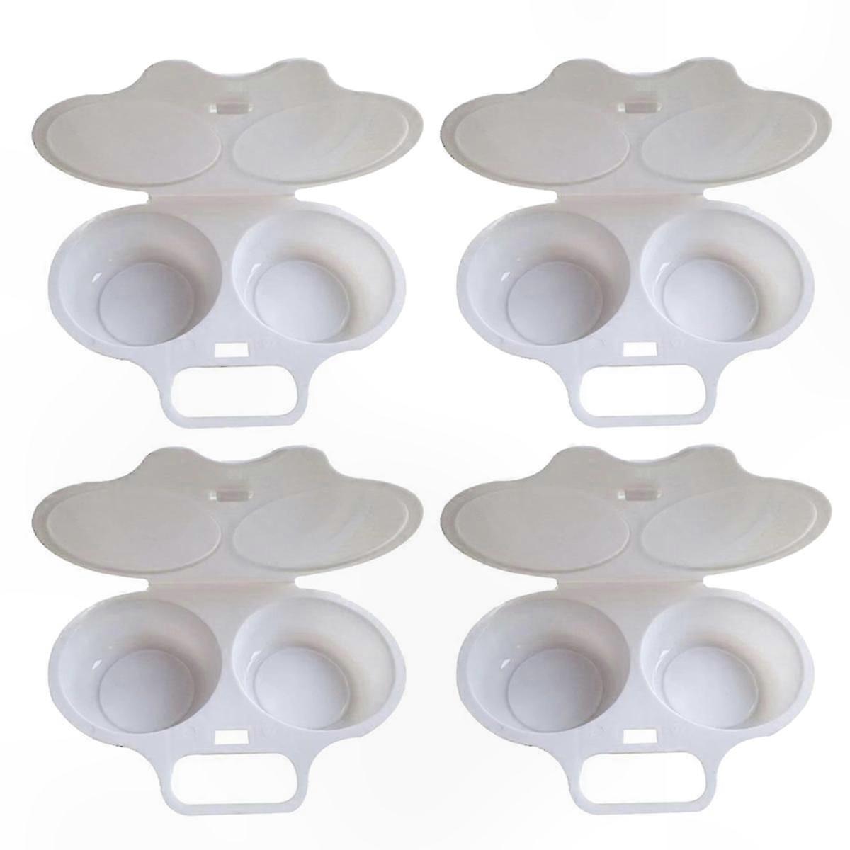 Round Egg Steamer Mold for Microwave Omelette Cooking Tool Kitchen Gadget for Boiling Eggs