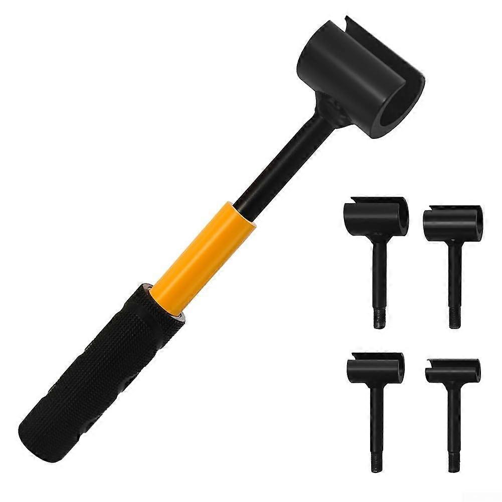 Door Hinge Adjustment Tool, 4-in-1 Adjustable Hinge Gap Wrench Set with Door Pin Remover for Misaligned Doors Fixing