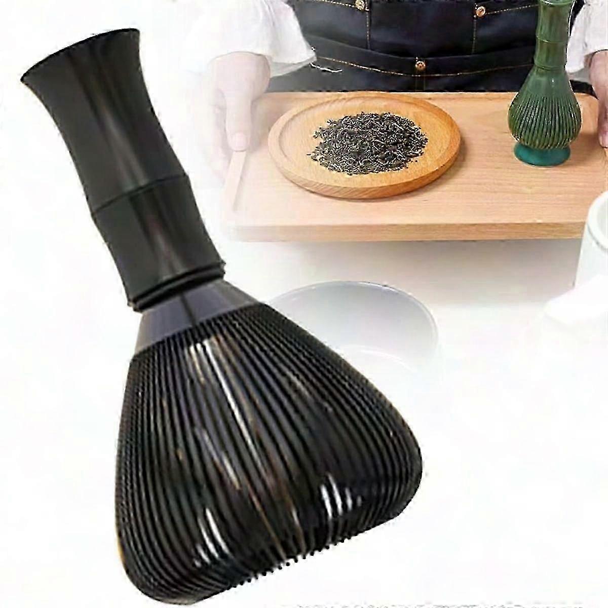 Traditional Matcha Whisk Reusable PP Resin Chasen Dishwasher Safe Matcha Stirrer for Green Tea