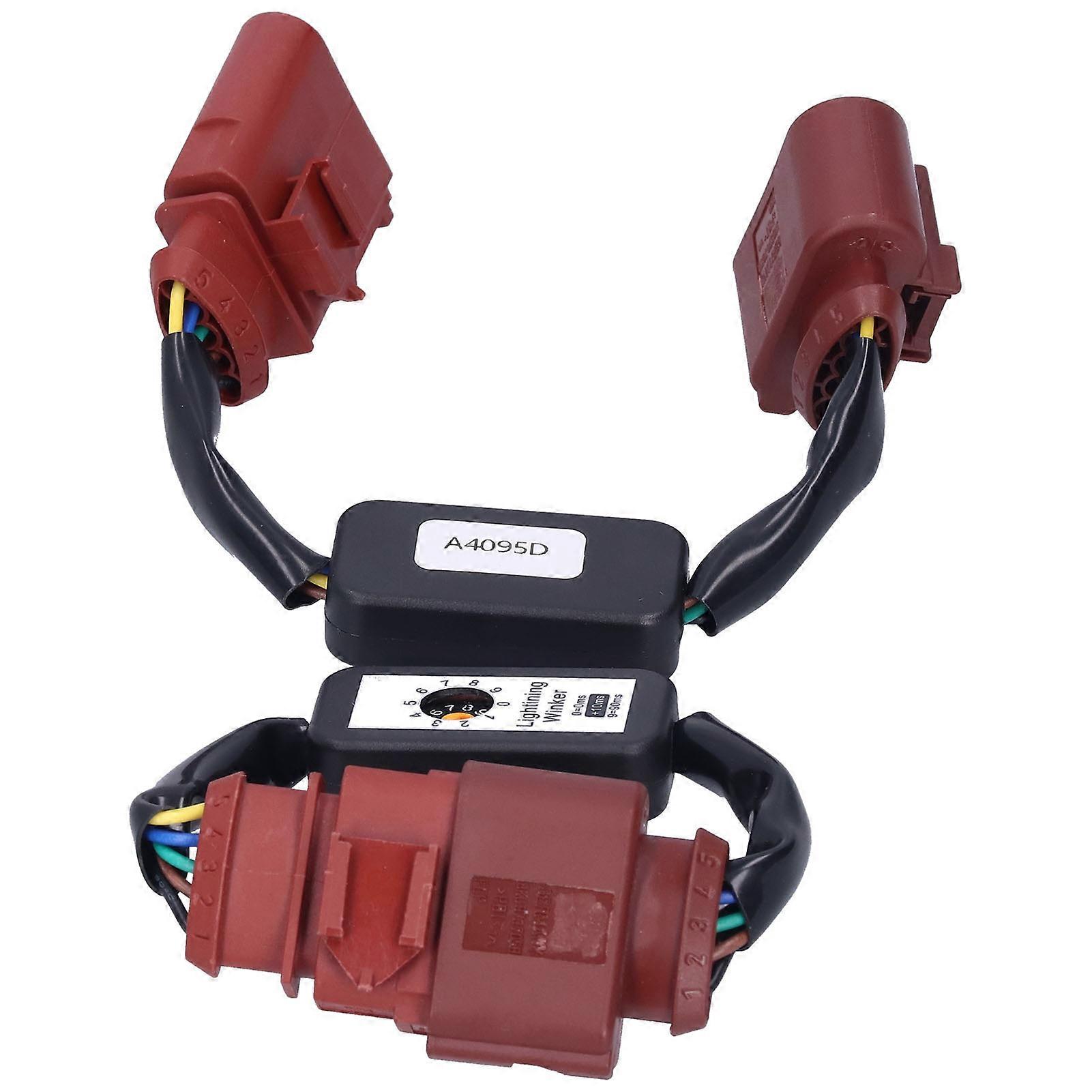 LED Tail Lights Dynamic Turn Signal Adapter Harness Blinker Module Kits Fit for A4 S4 Avant B8.5 Facelift 2013‑2016