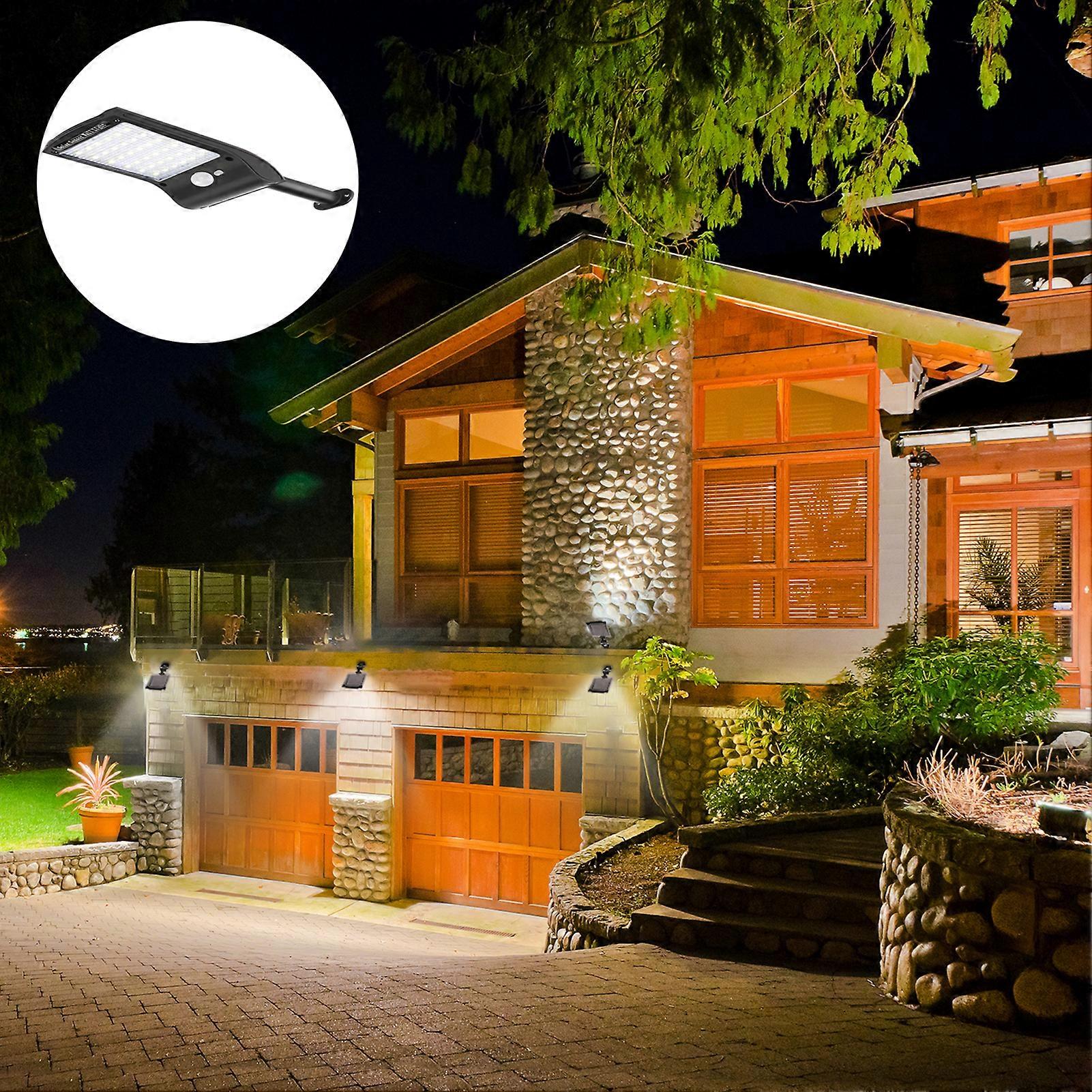 Solar Sensor Wall Lamp Human Body Induction Light Control Induction Outdoor Waterproof Security Light
