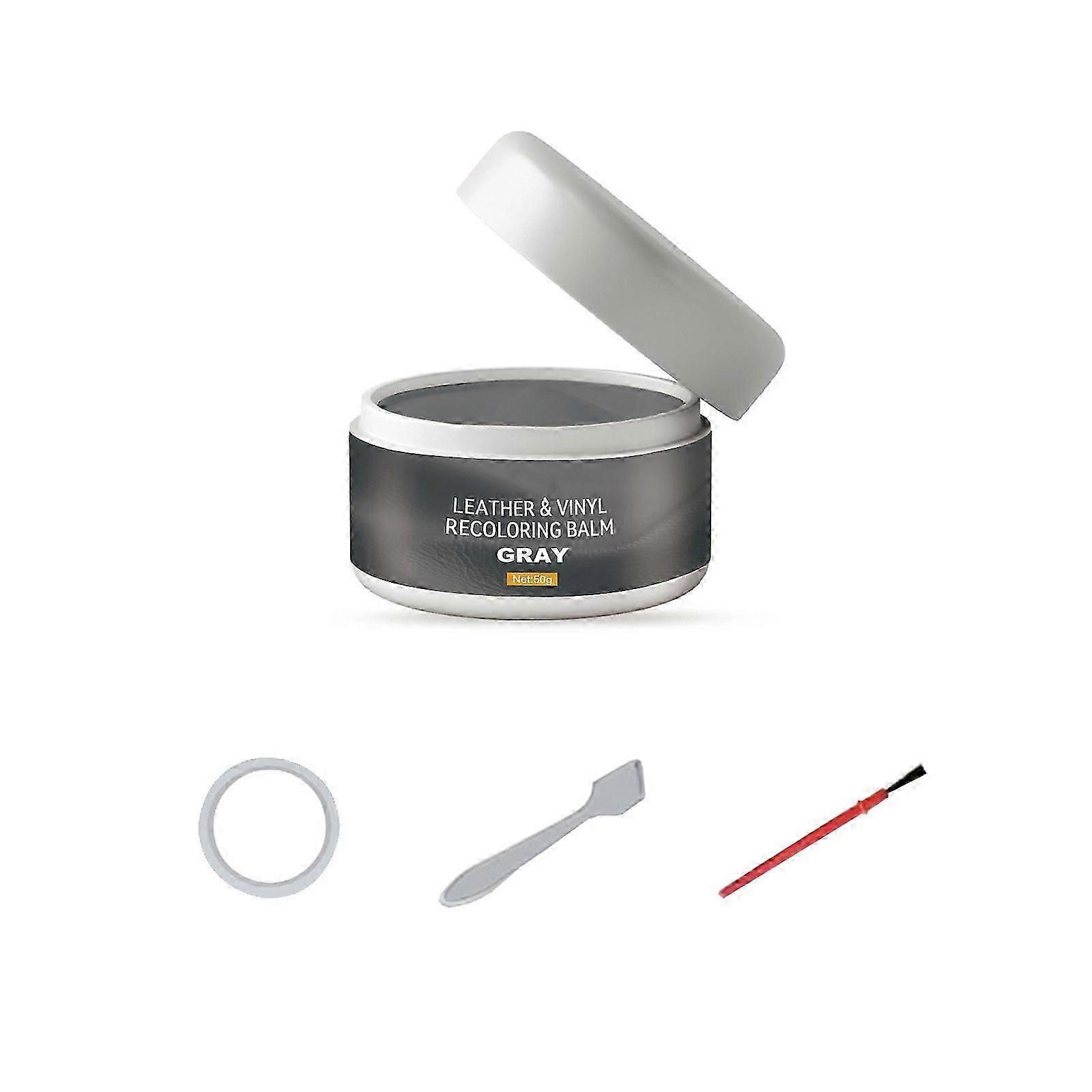 Easy to Use Leather Scratch Repair Leather Recoloring Balm Leather Color Restorer Make Your Leather Look New Again White