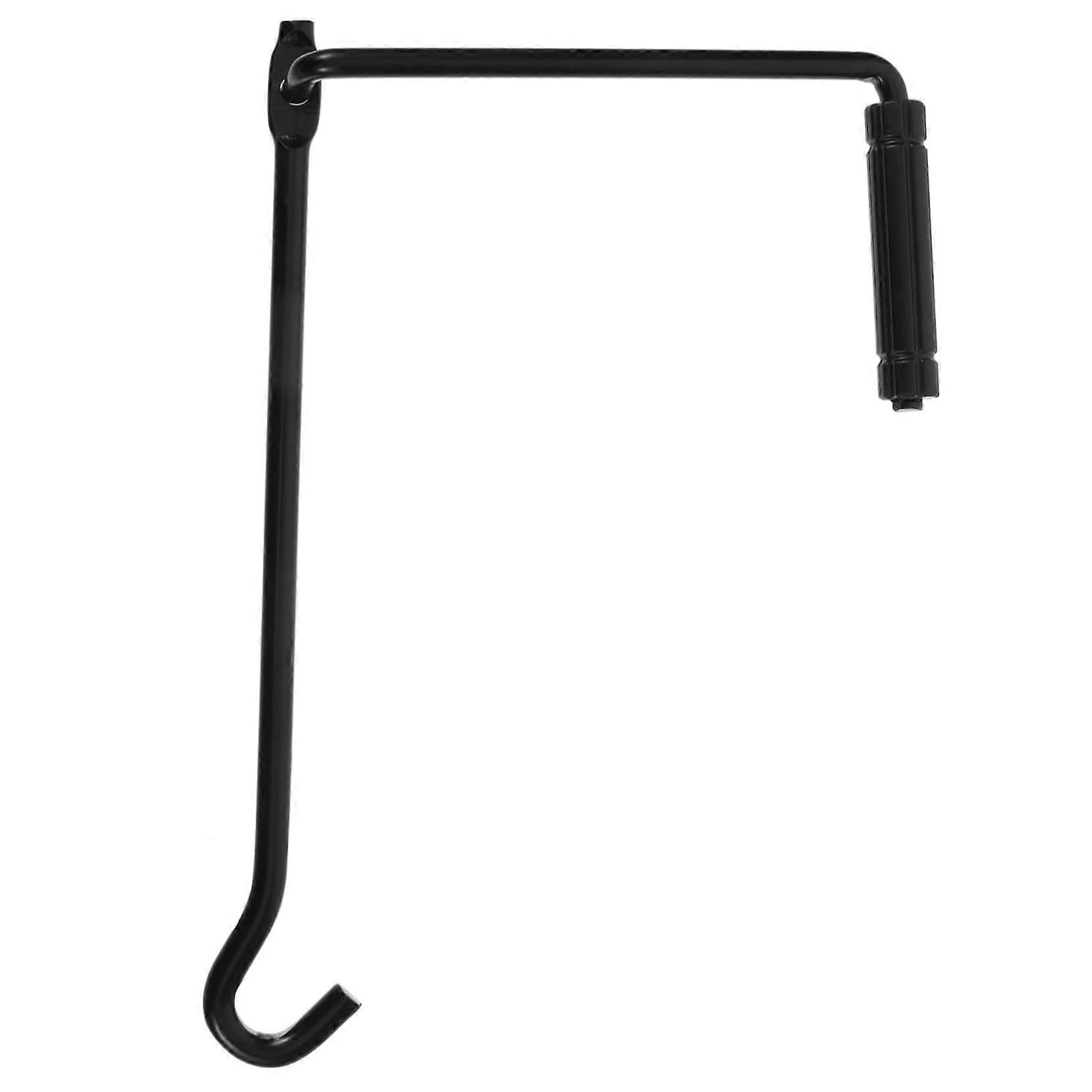 Car Scissor Jack Handle Ergonomic Detachable Crank Tool for Tire Change and Easy Storage