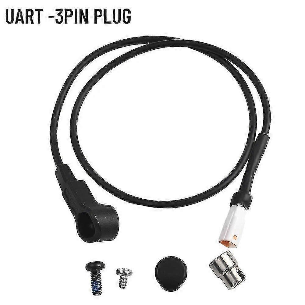 Produktbild von EbikeTorque 1T4 Kabel Für Bafang M400/G330/G510/M620 – UART/CAN-Protokoll, Gummi, Für Display, Bremse & Gasgriff, 60g
